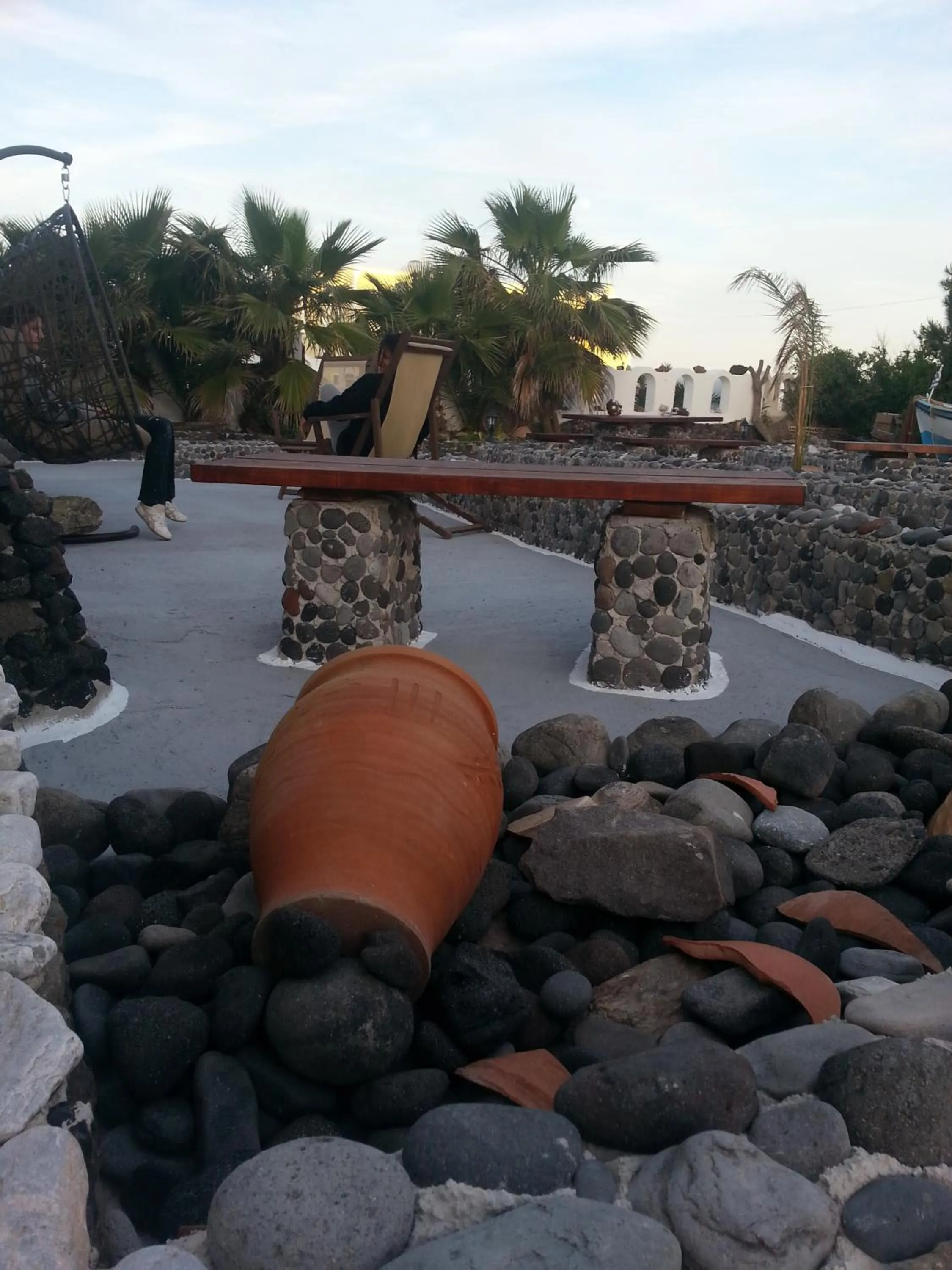 Patio in Villa Livadaros