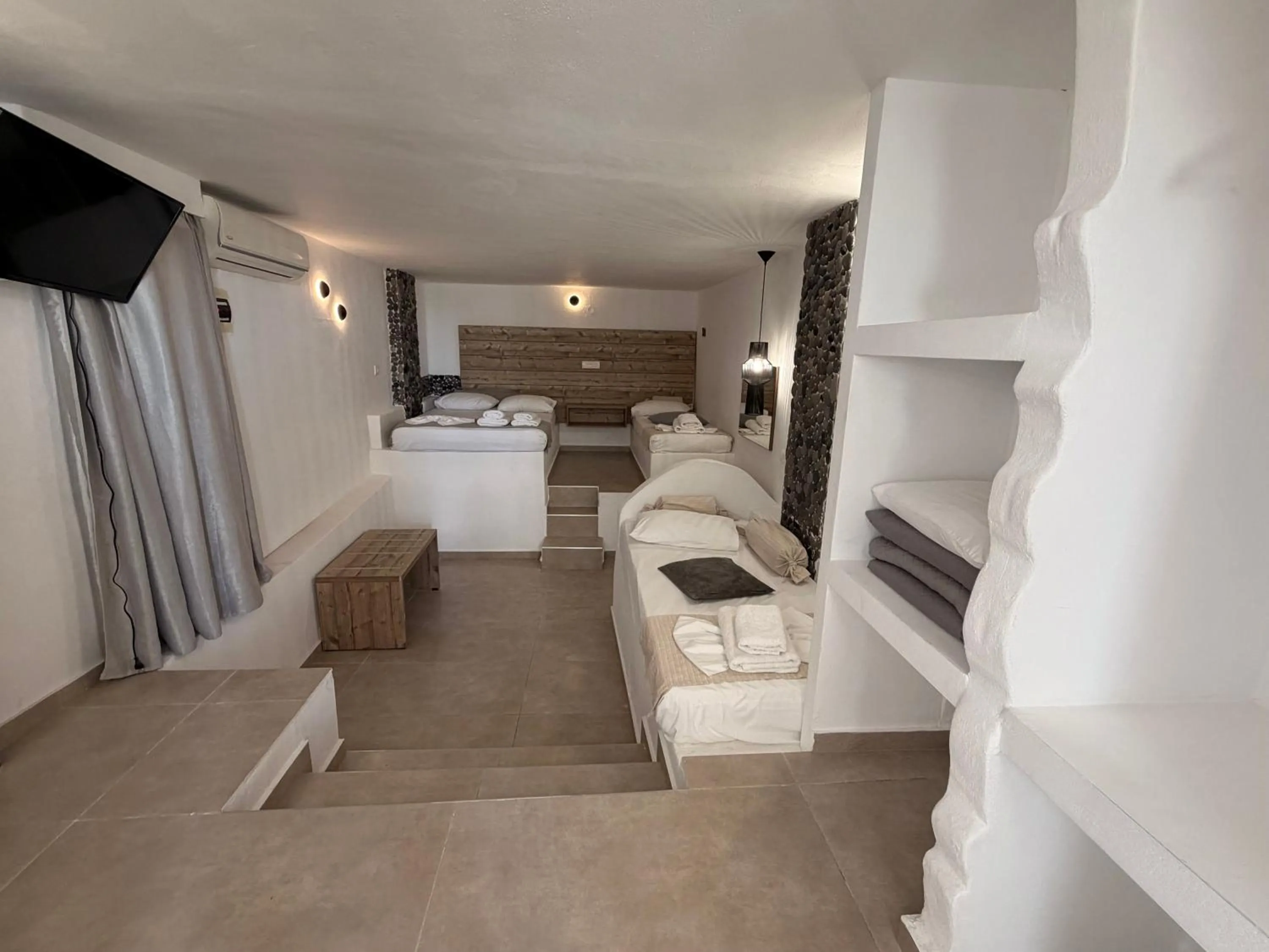 Bed in Villa Livadaros