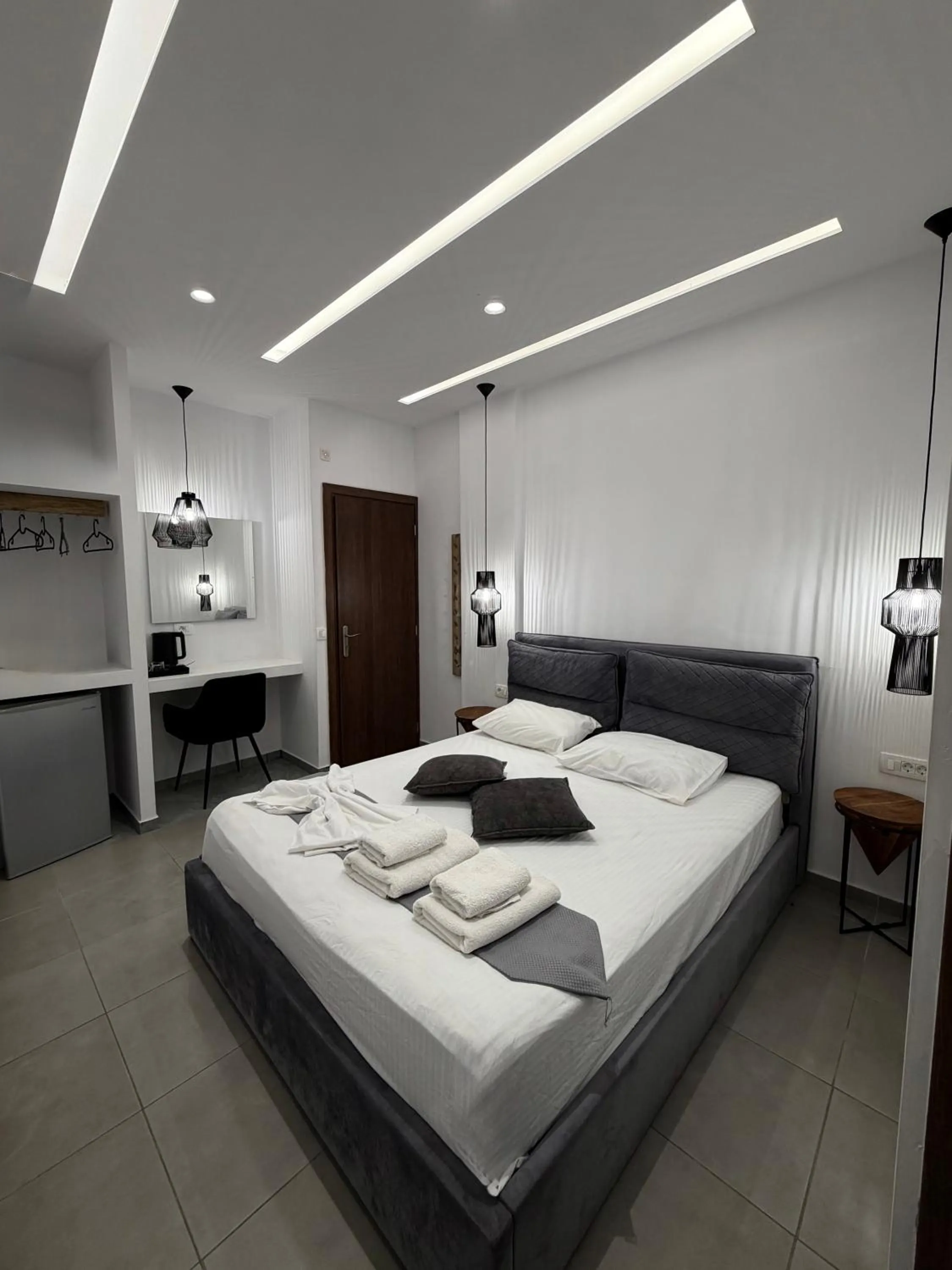 Bed in Villa Livadaros