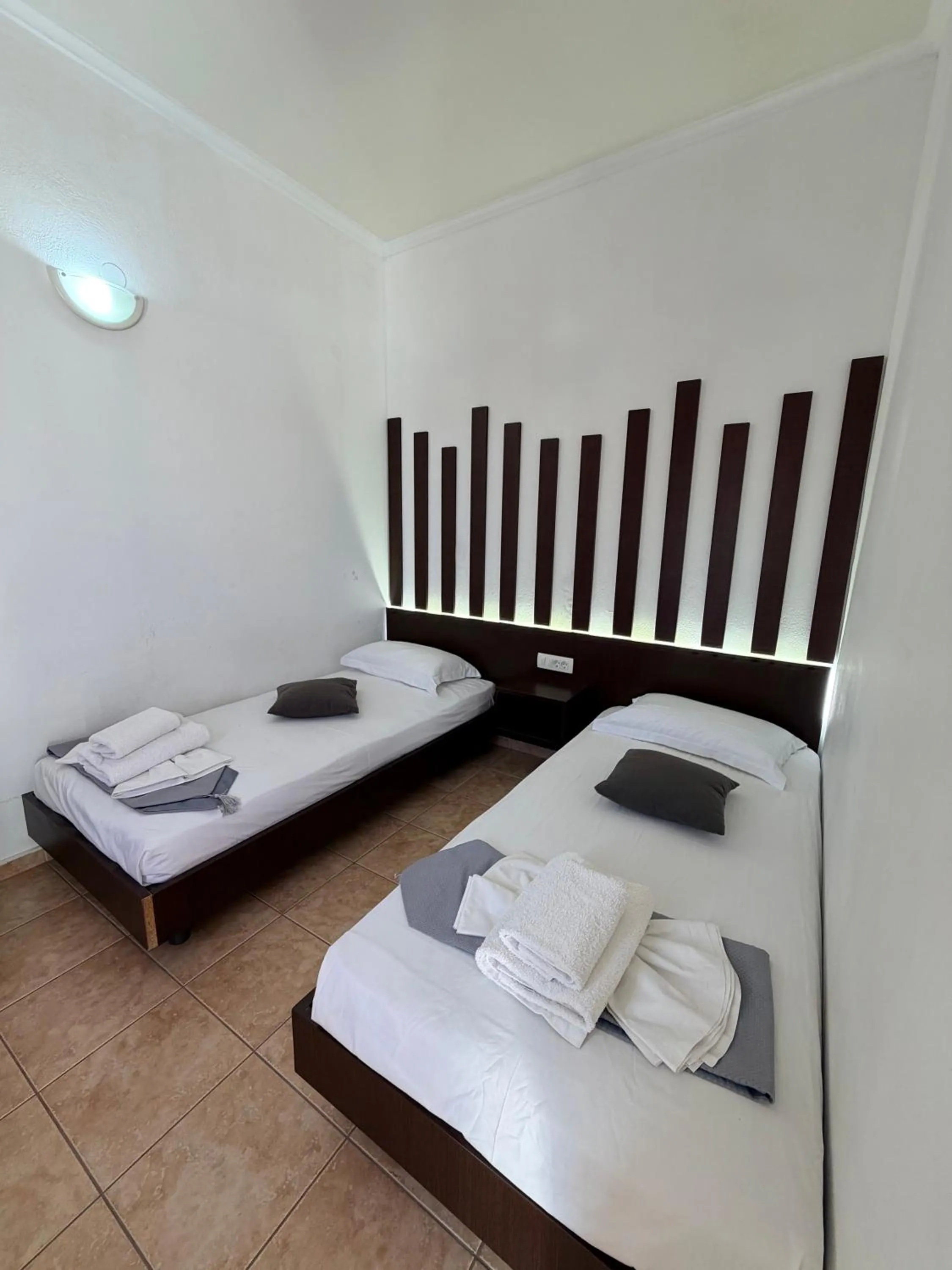 Bed in Villa Livadaros