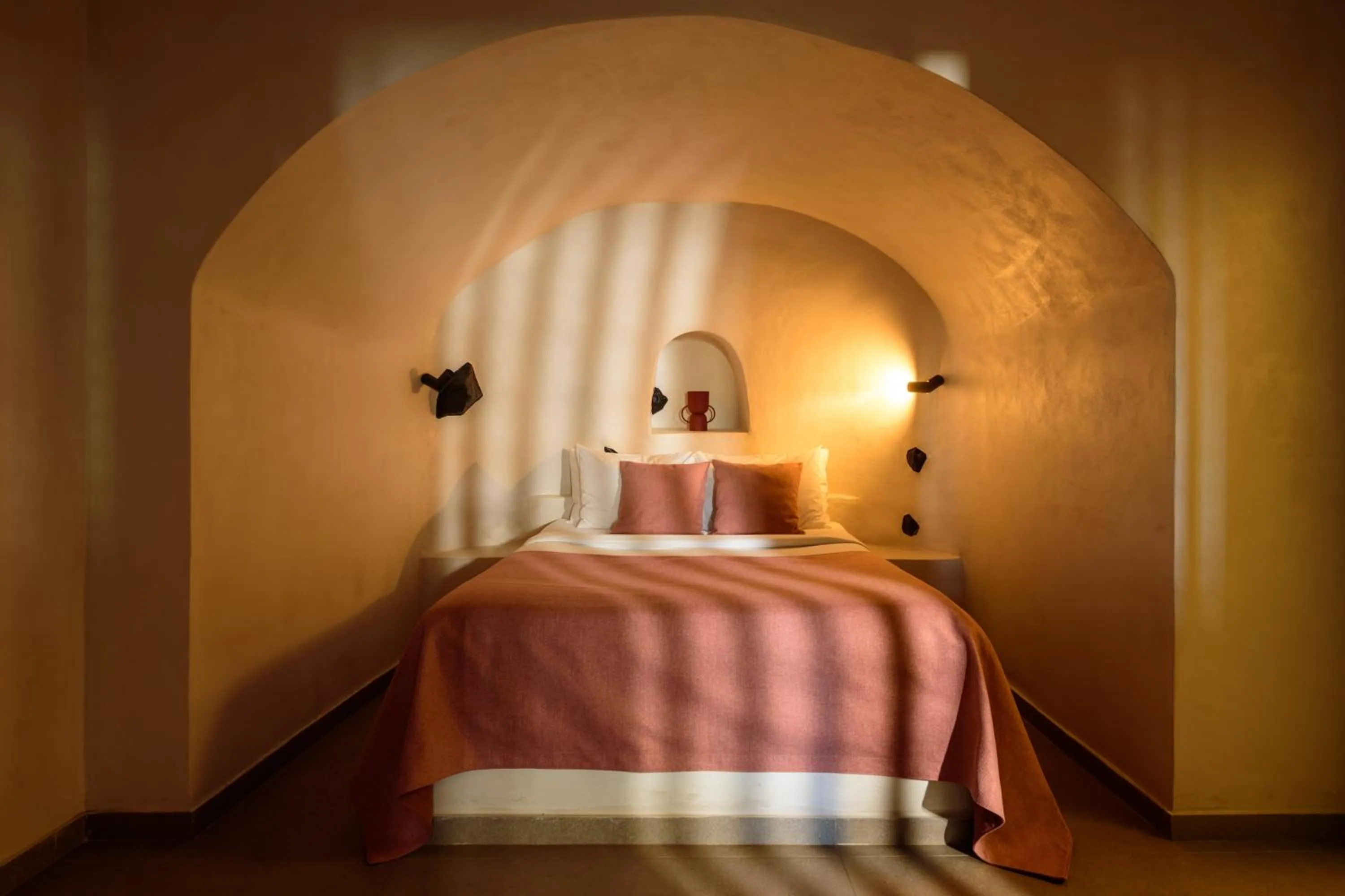 Bed in Andromeda Villas & Spa Resort