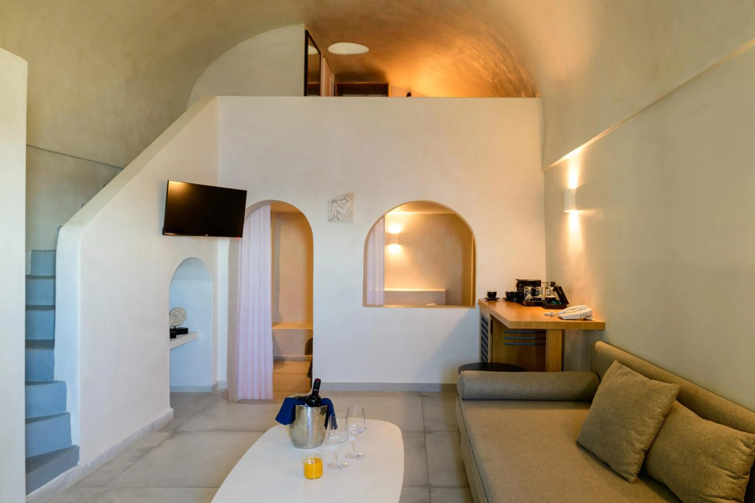 Living room in Andromeda Villas & Spa Resort