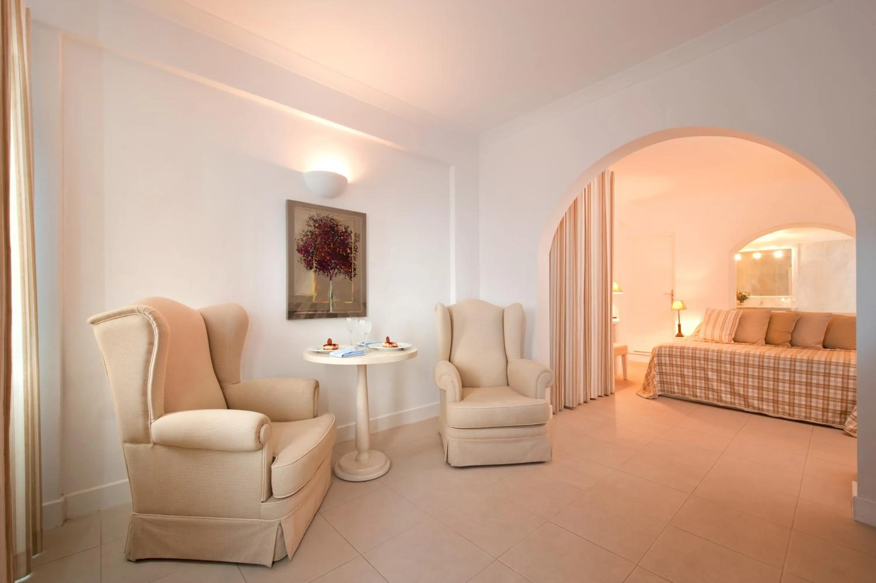 Bed in Andromeda Villas & Spa Resort