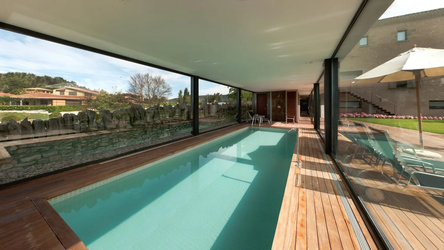 Swimming pool in Mas Albereda