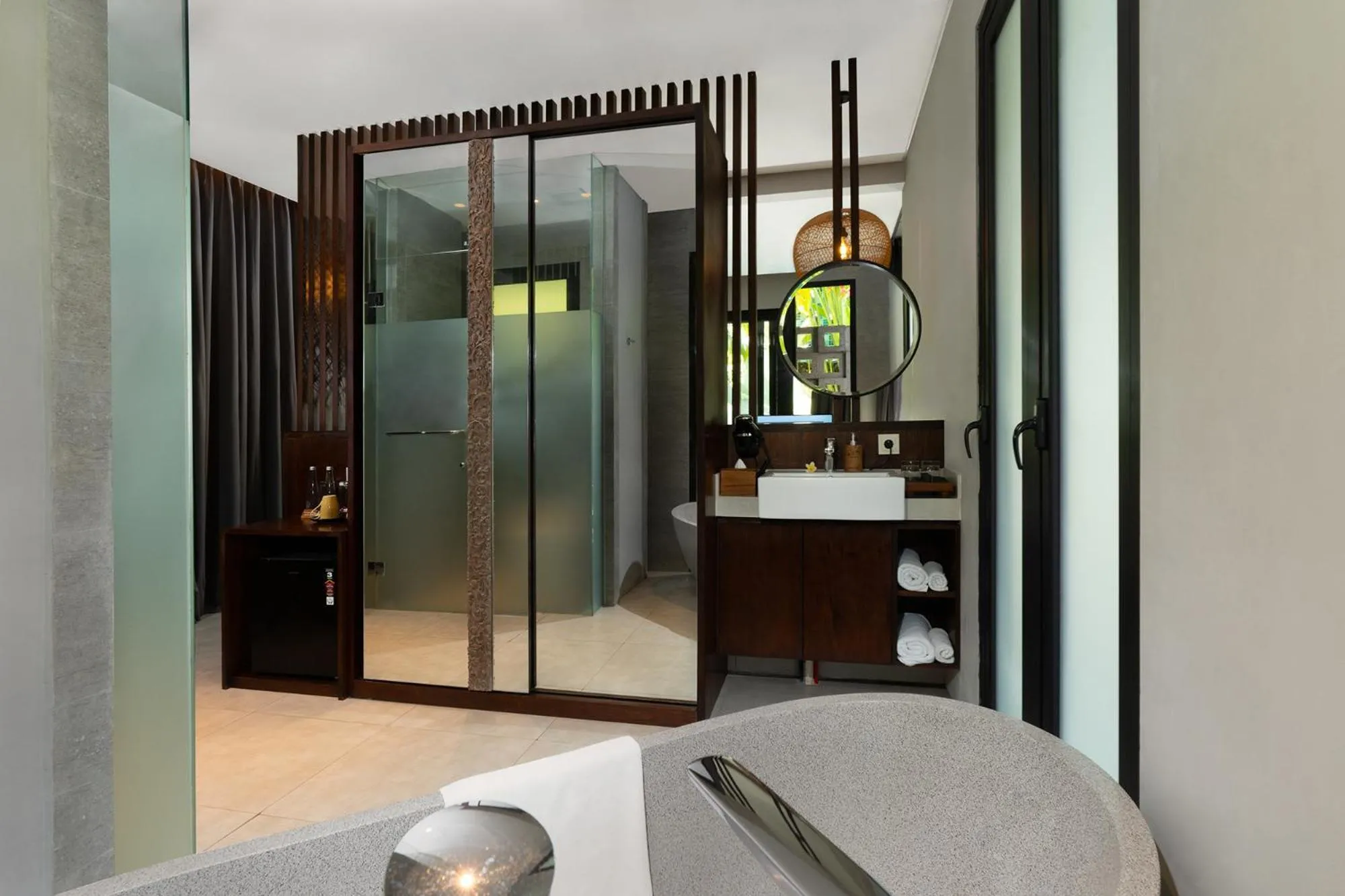 Shower in The Ning Resort Ubud