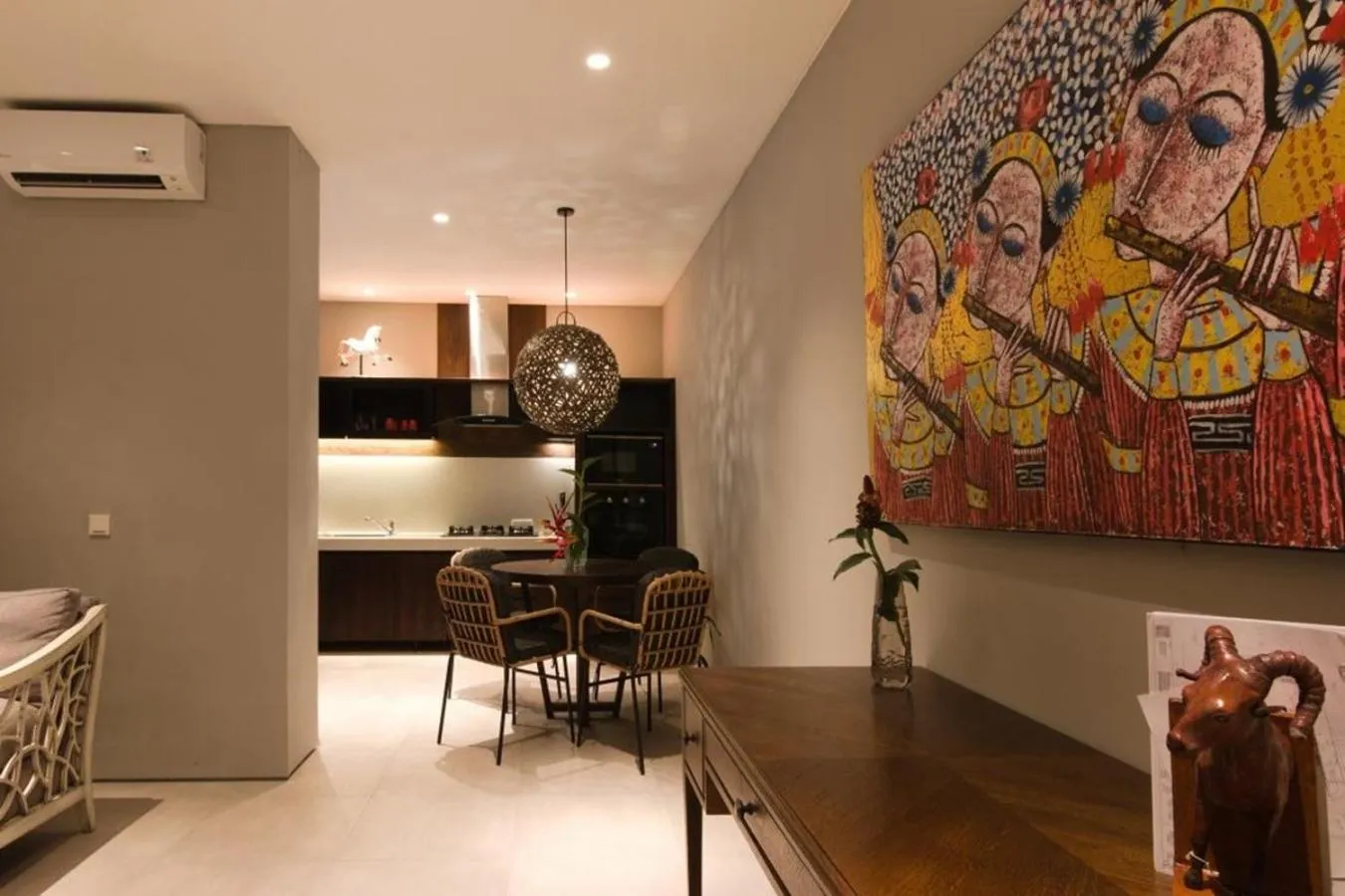 Dining area in The Ning Resort Ubud