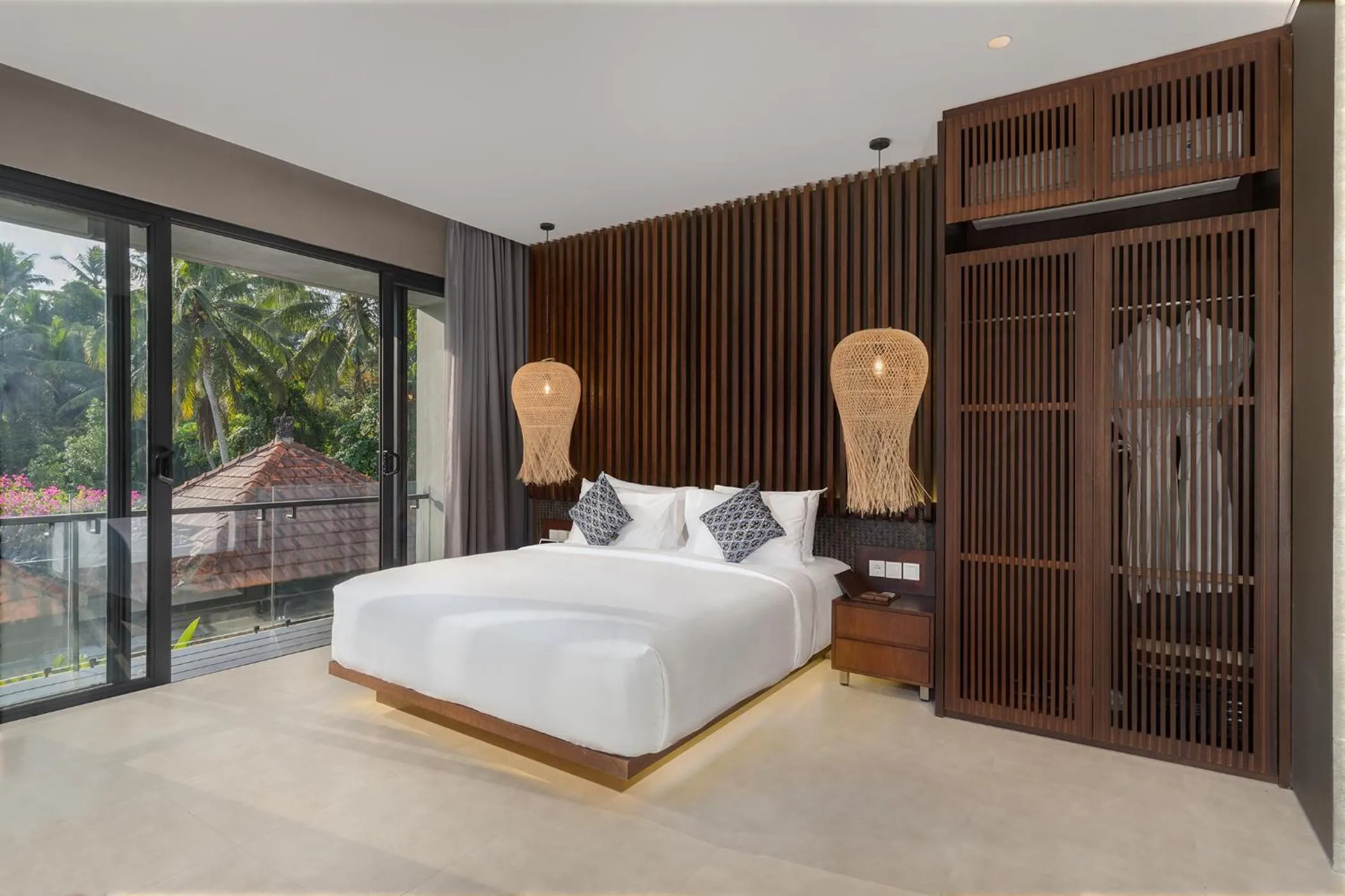 Bed in The Ning Resort Ubud