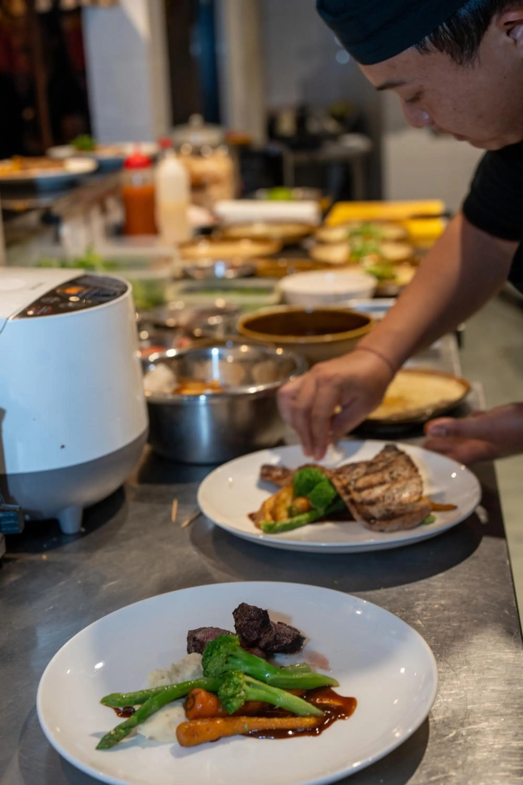 Food close-up in The Ning Resort Ubud