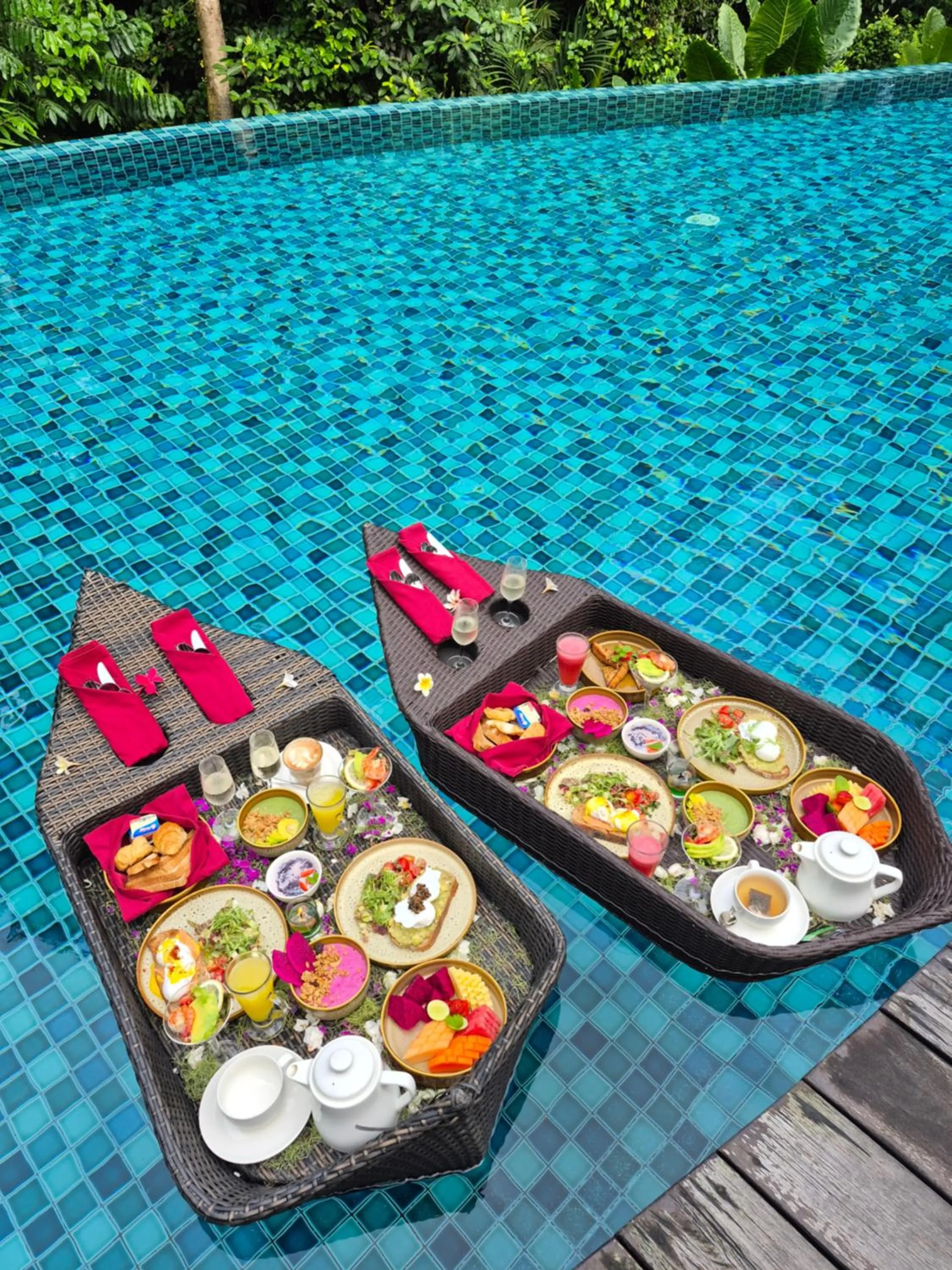 Food and drinks in The Ning Resort Ubud
