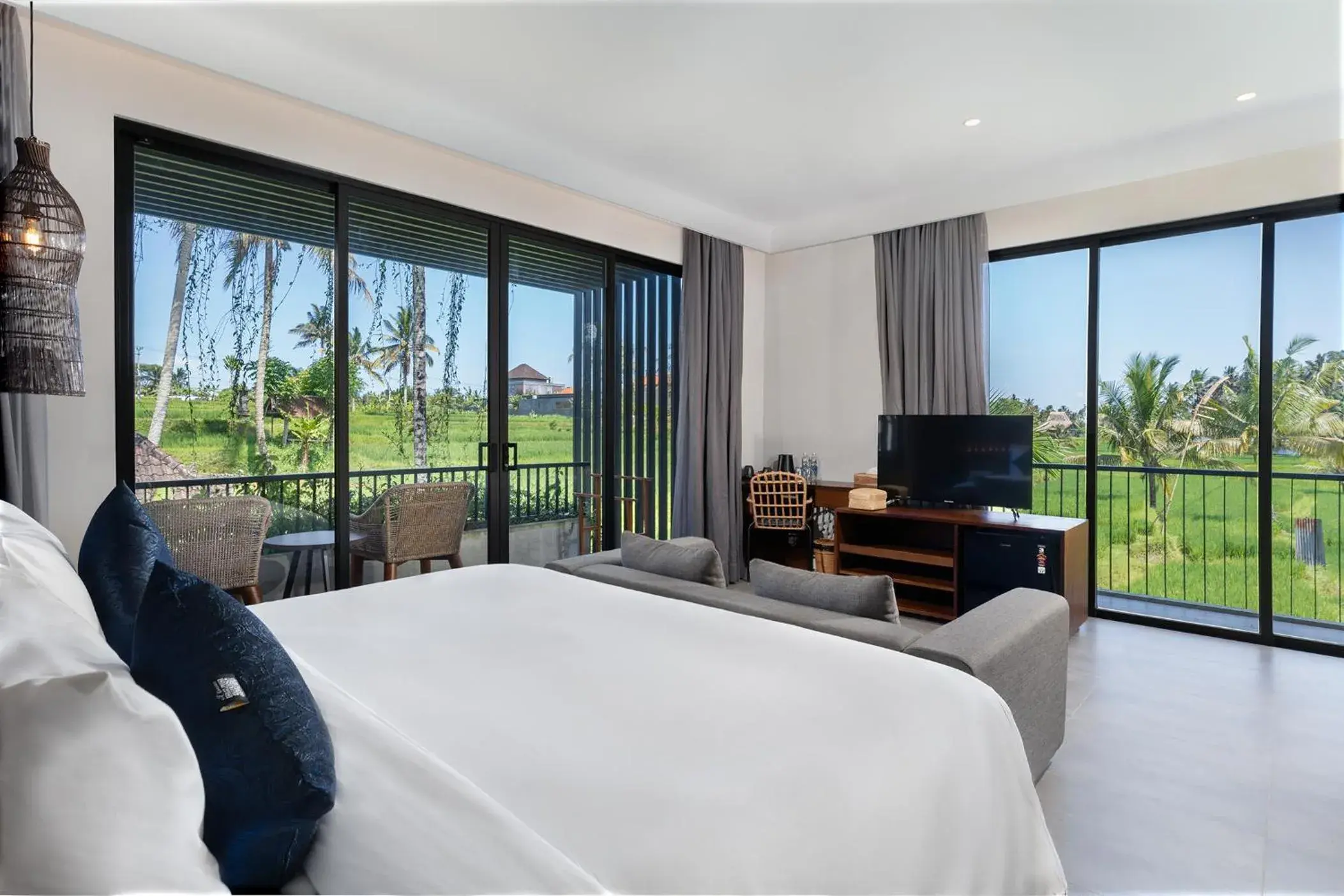 Deluxe Suite with Balcony in The Ning Resort Ubud Deluxe Suite with Balcony in The Ning Resort Ubud