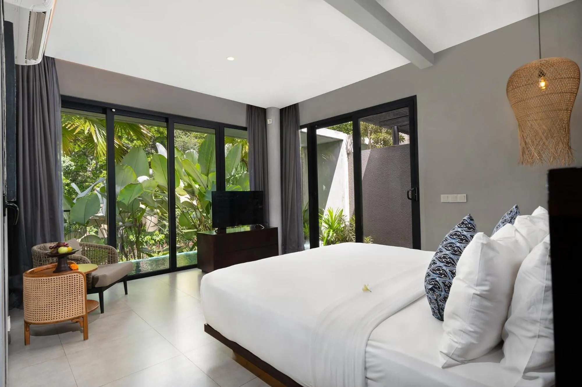 Bed in The Ning Resort Ubud