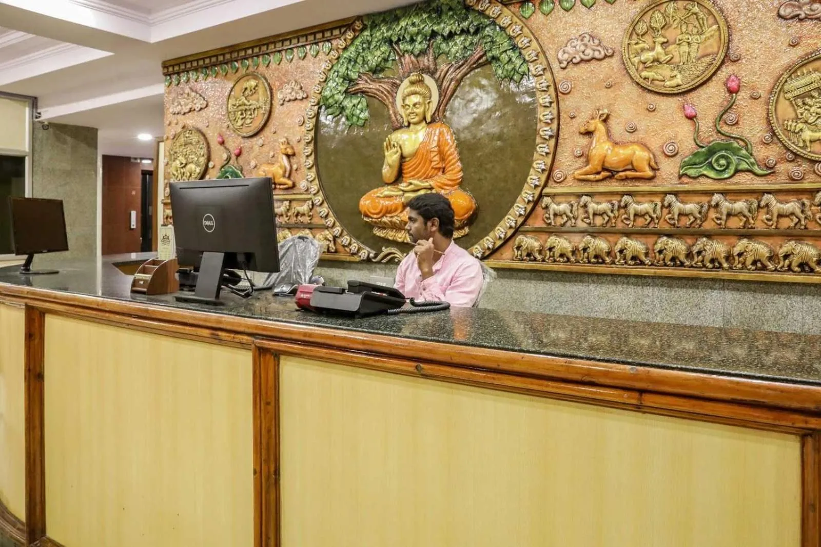Lobby or reception in Hotel O Sai Vishram