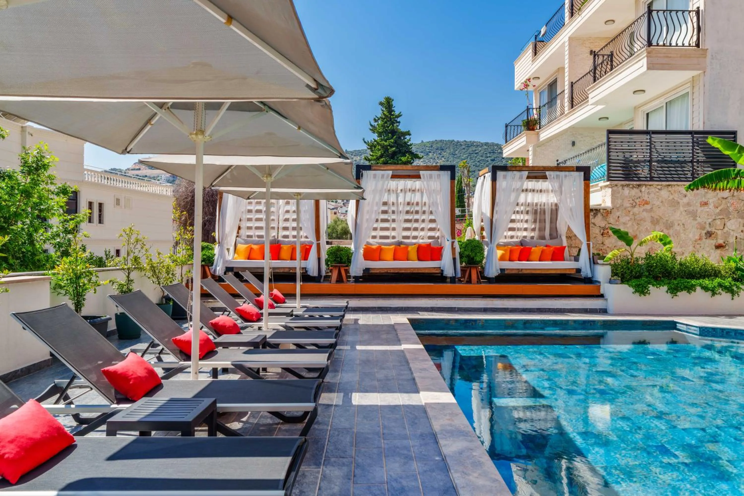 Swimming pool in Lupia Suites