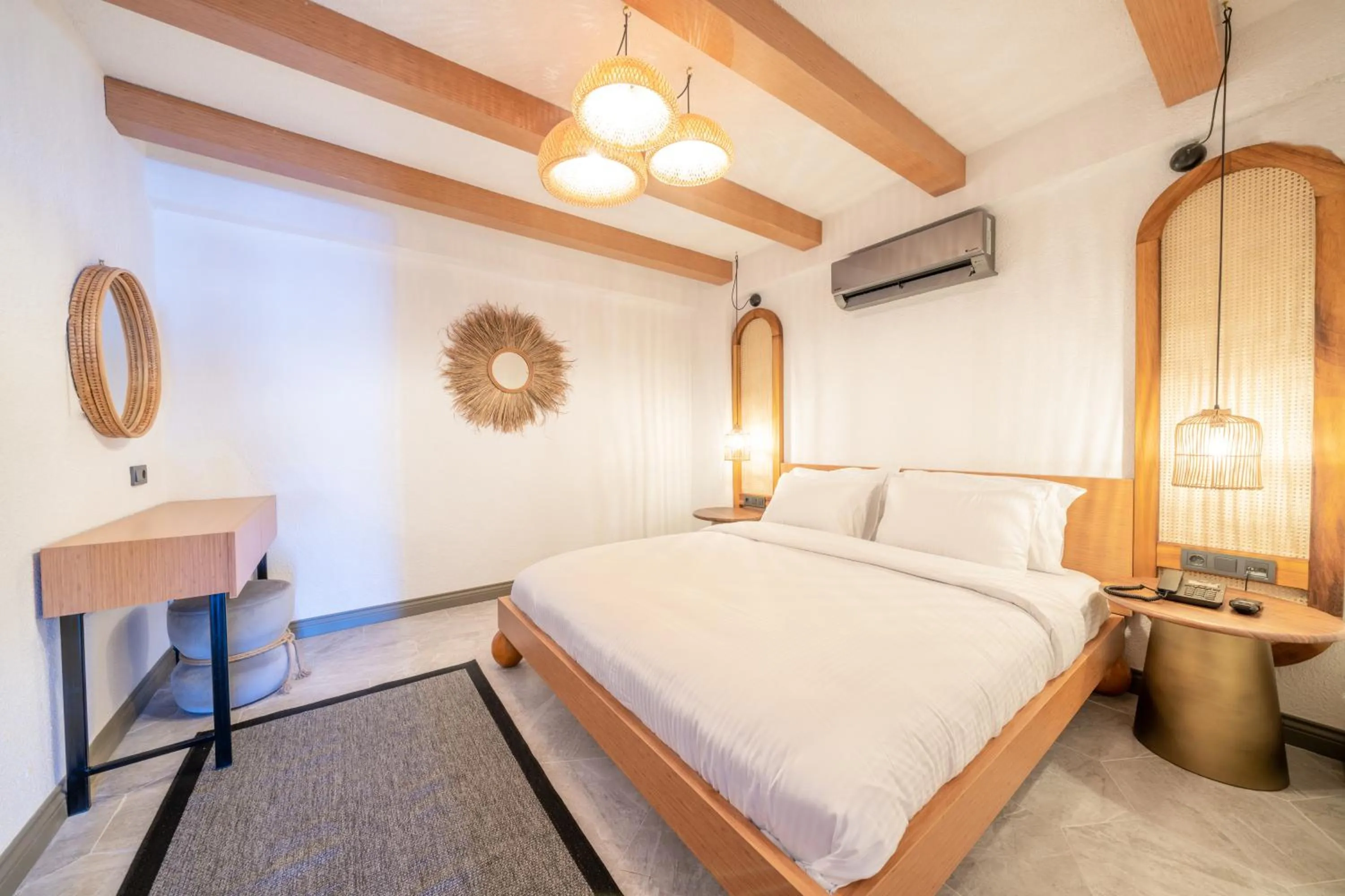 Double Room with Pool View in Lupia Suites