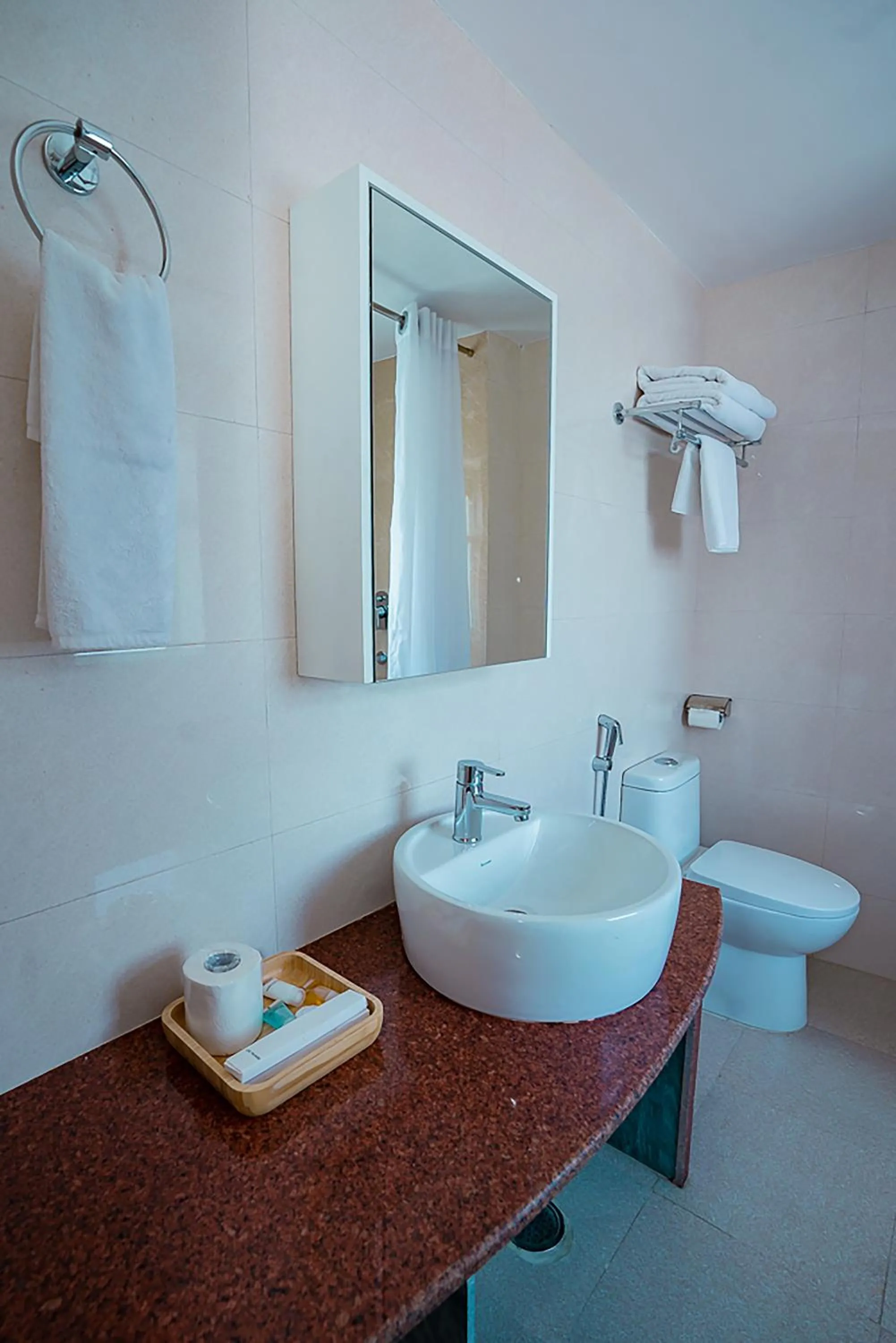 Bathroom in Himalayan Glory Inn