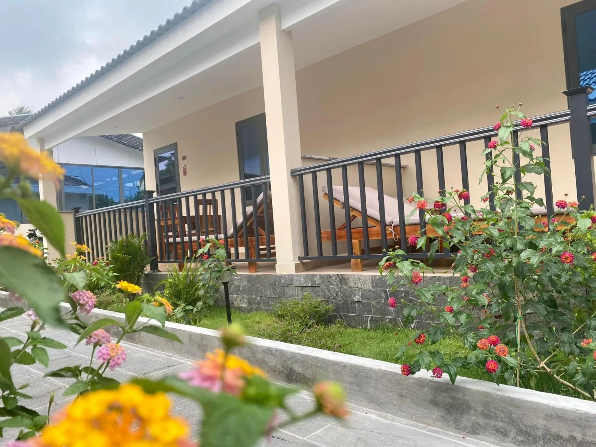 Garden view in LAM BUNGALOW Resort & Spa