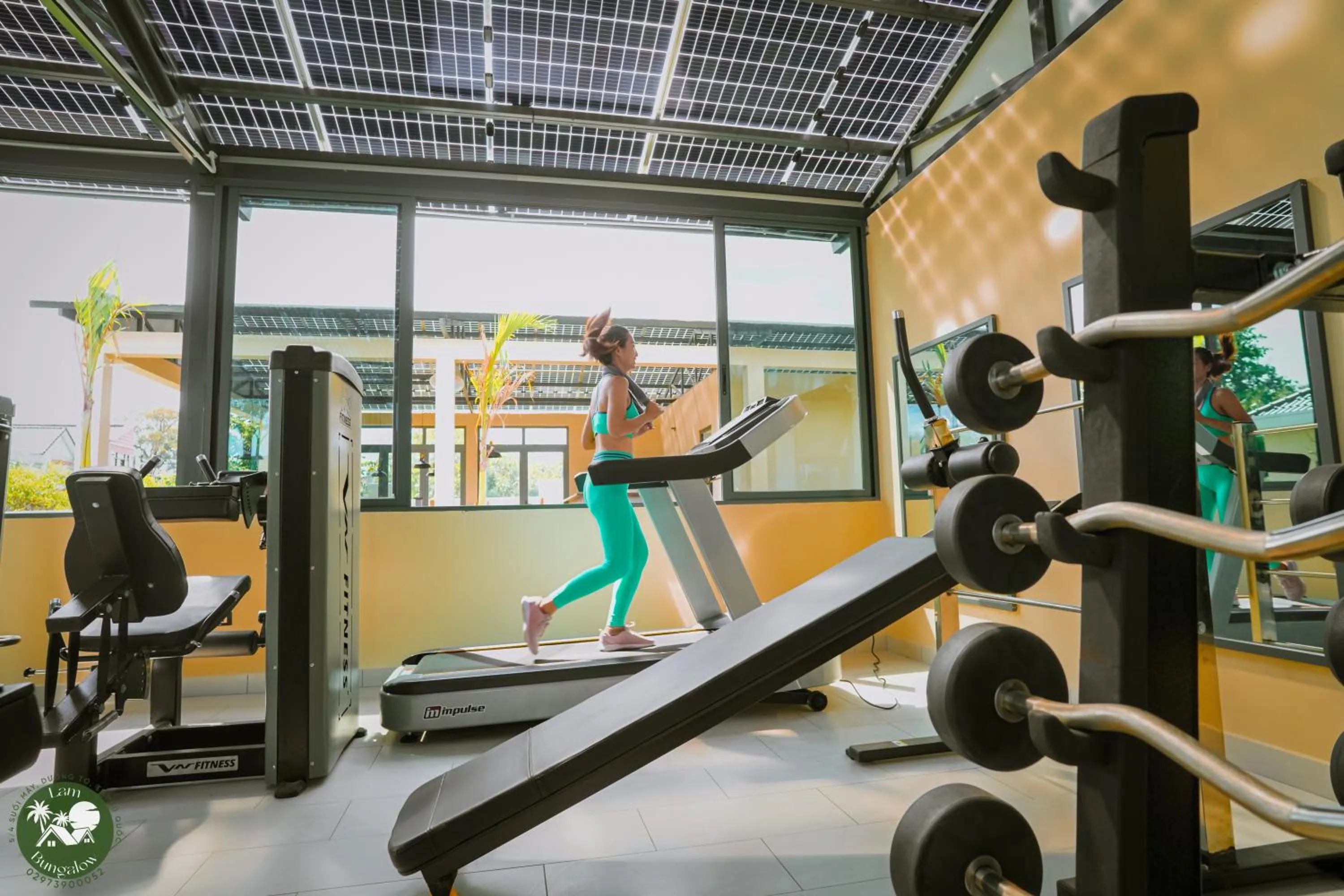 Fitness centre/facilities in LAM BUNGALOW Resort & Spa
