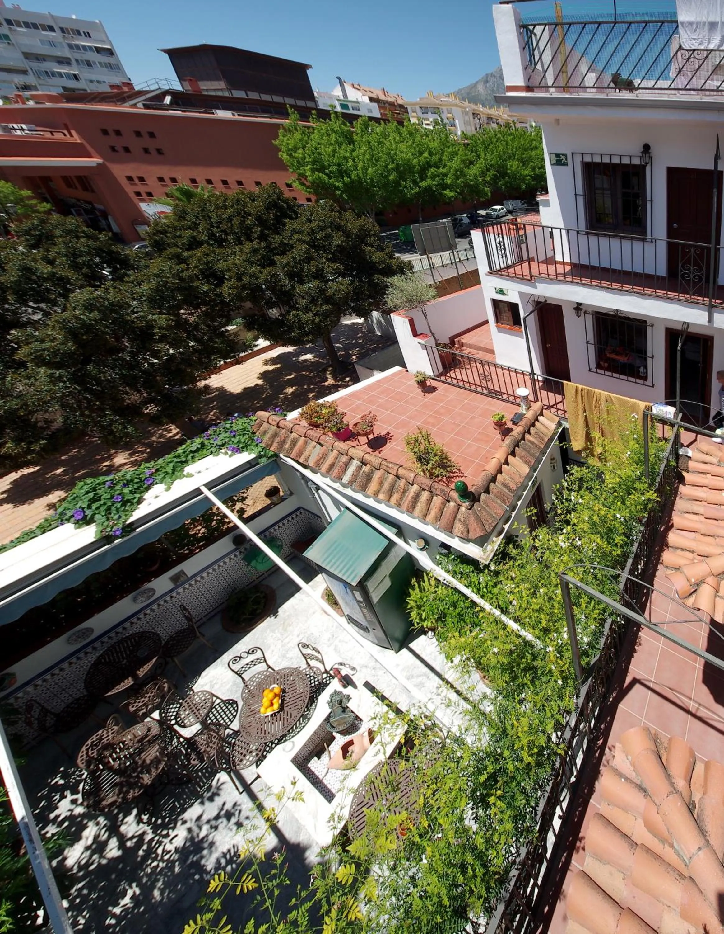 Patio in Pensión Aduar