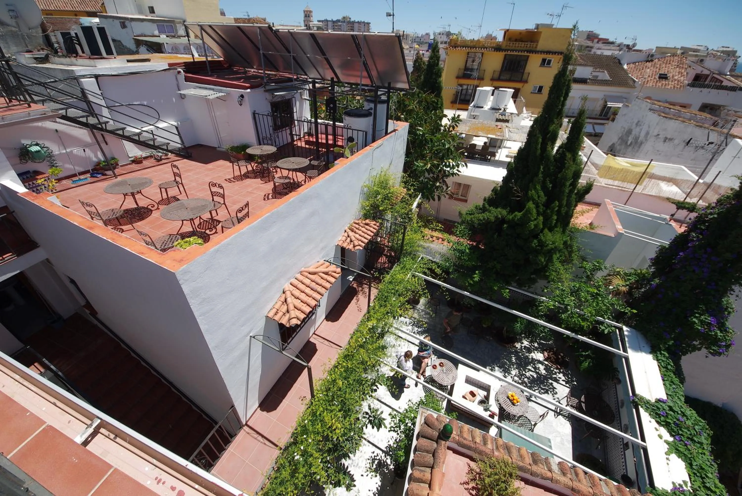 Patio in Pensión Aduar