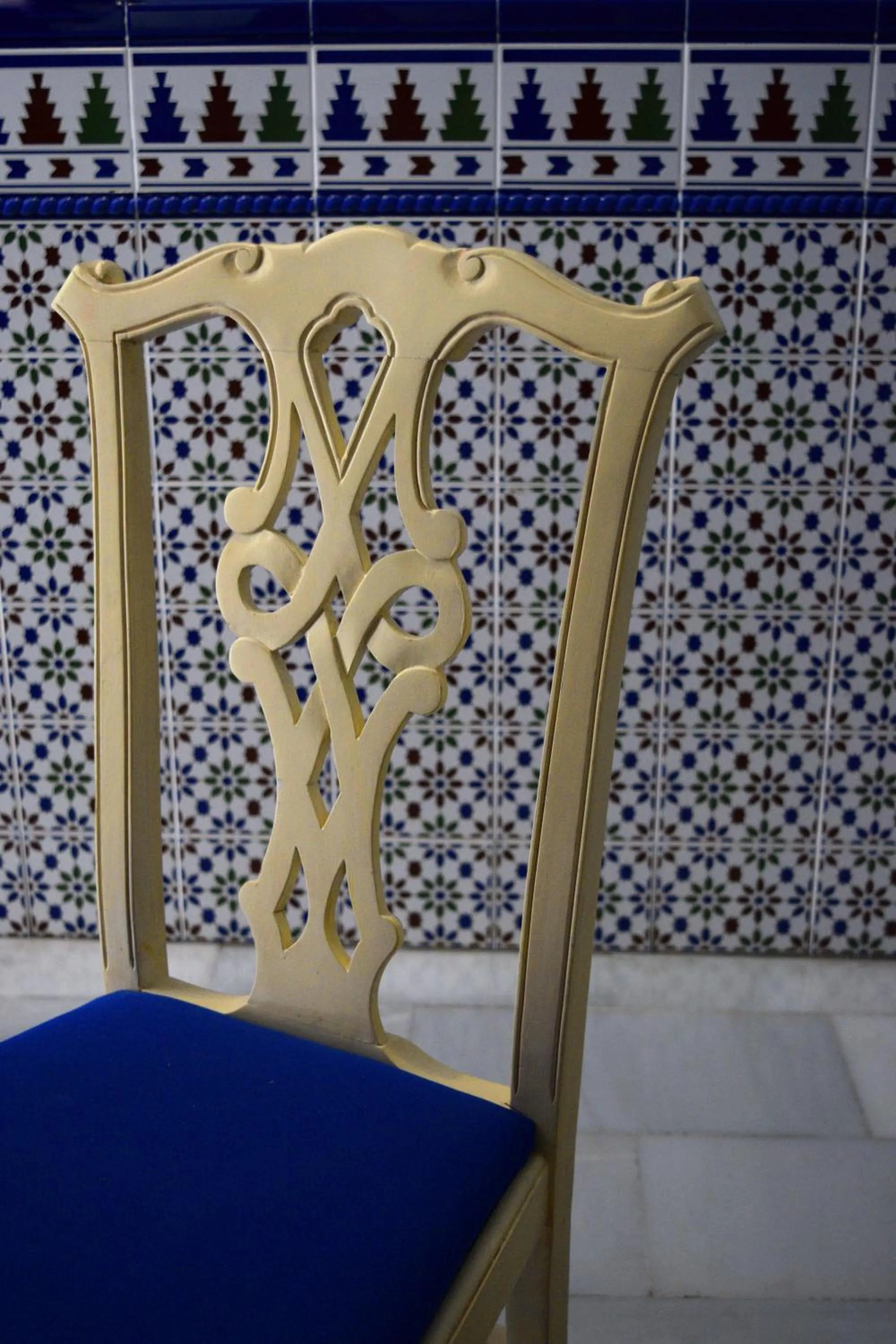 Decorative detail in Pensión Aduar