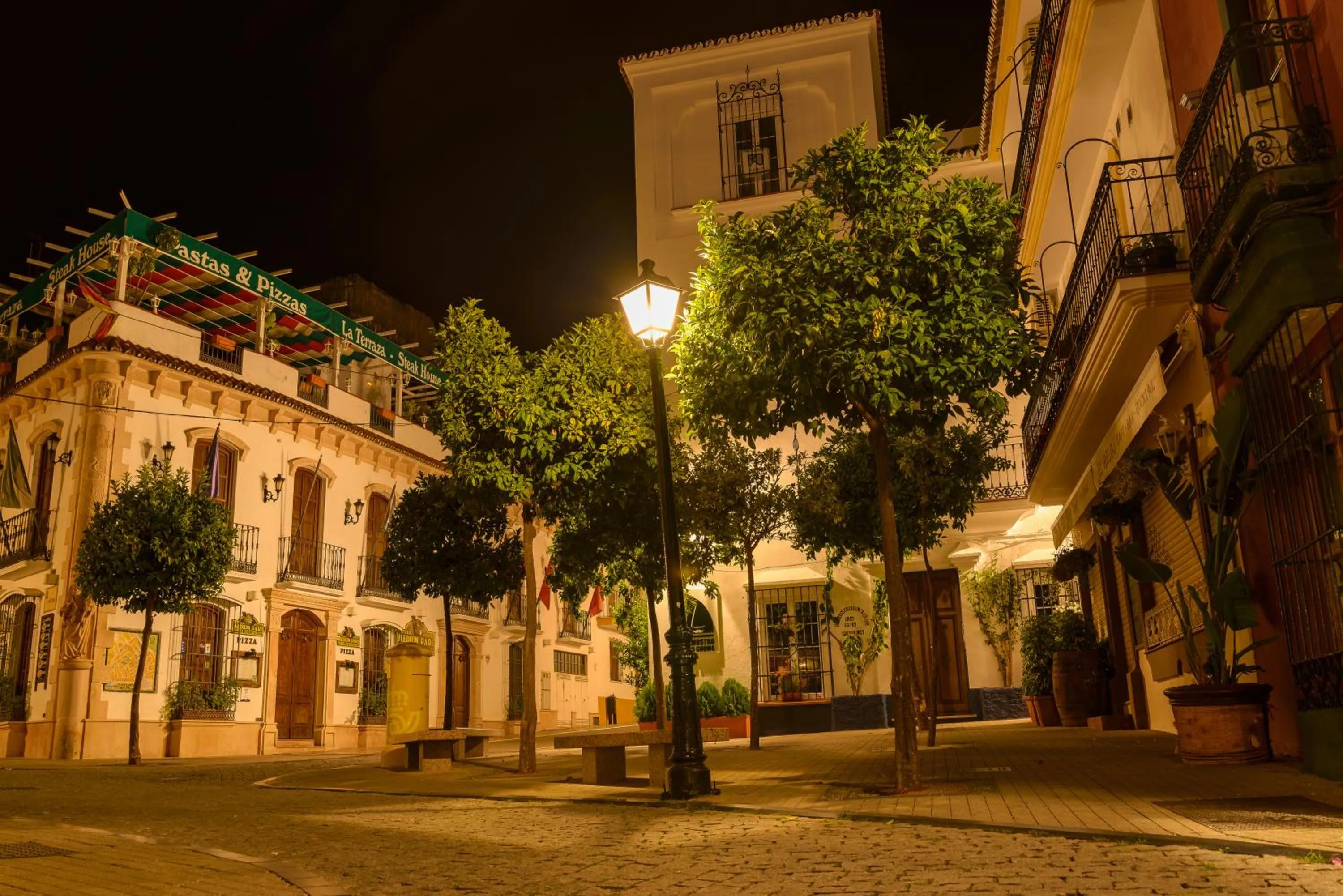 Area and facilities in Pensión Aduar