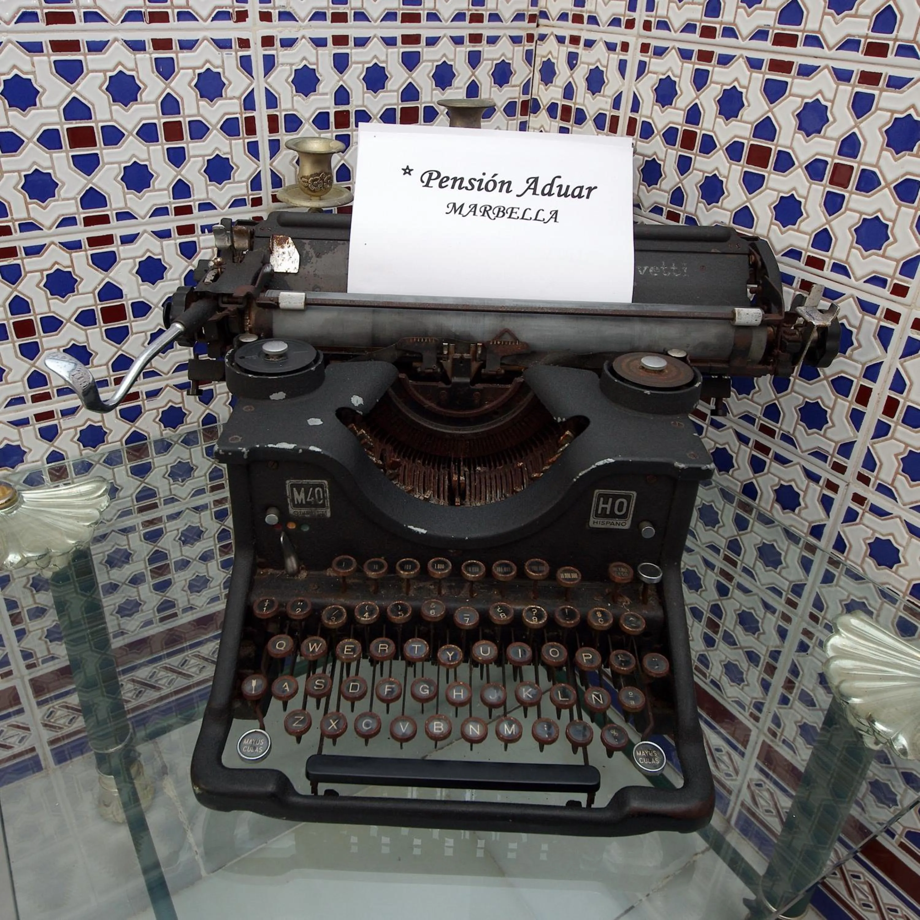 Lobby or reception in Pensión Aduar