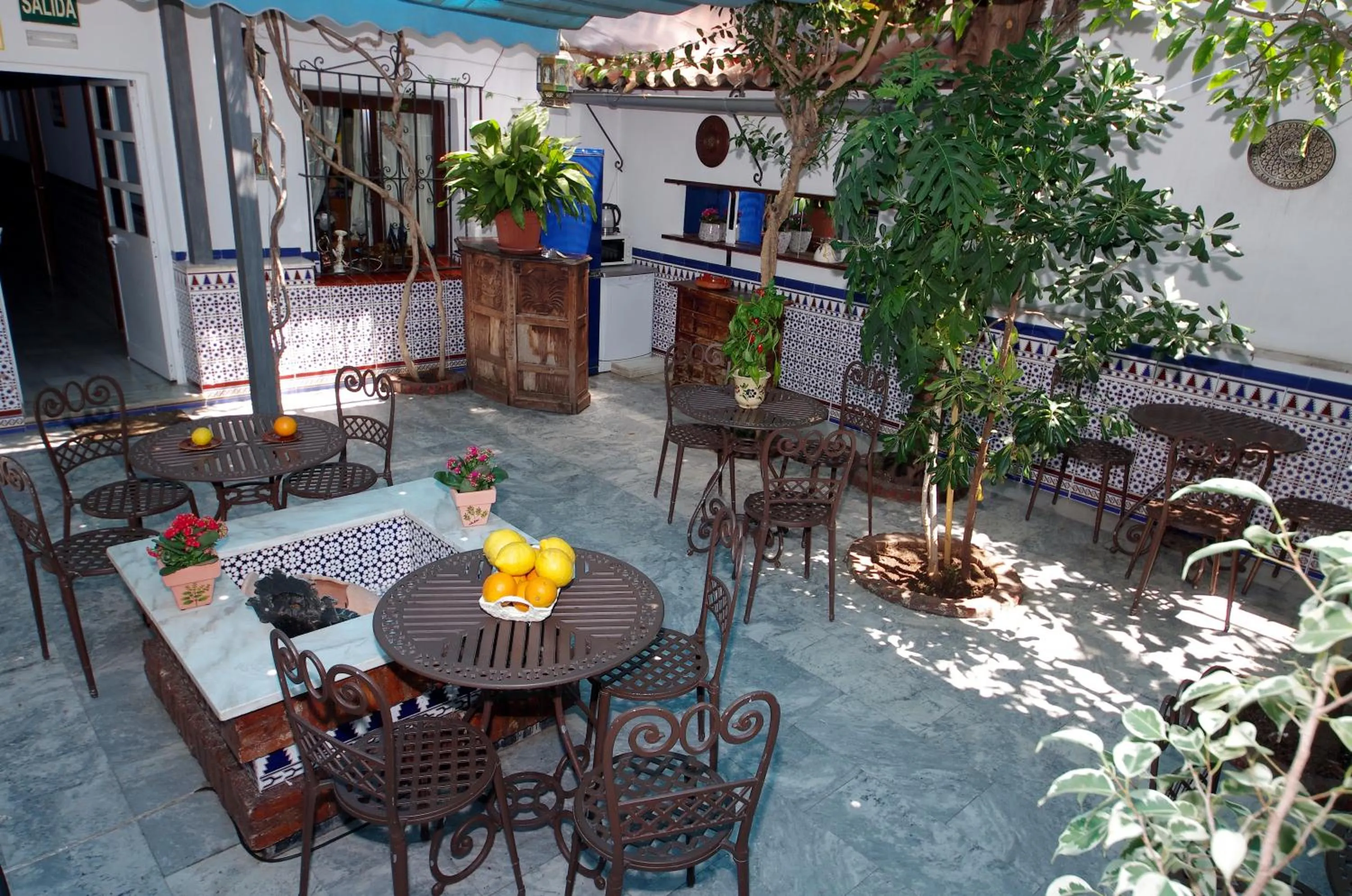 Patio in Pensión Aduar