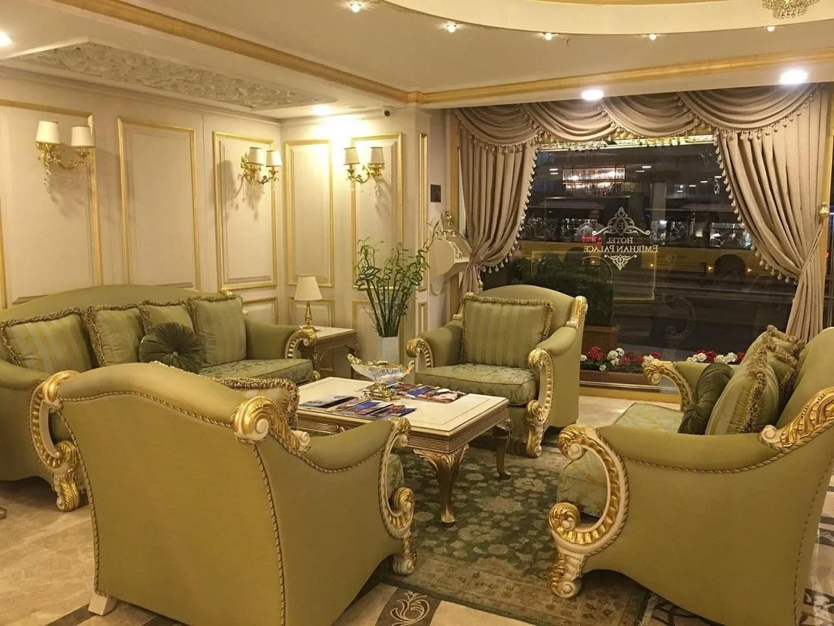 Lobby or reception in Emirhan Palace Hotel