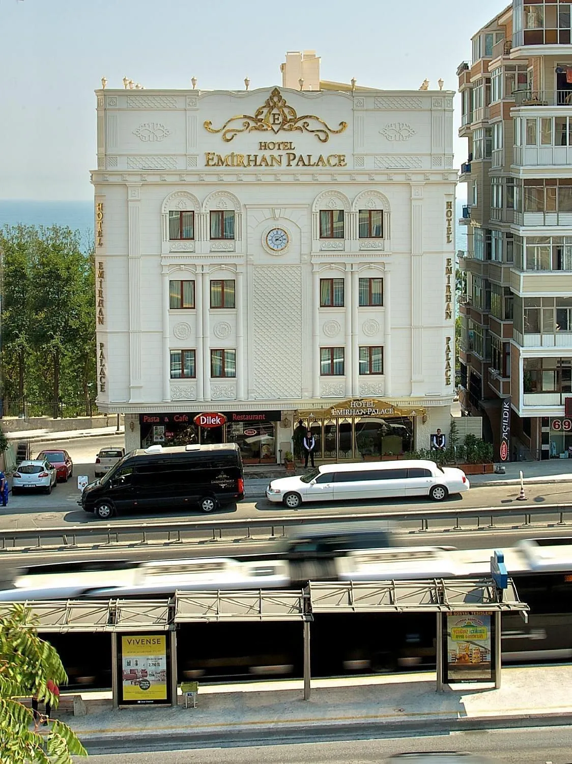 Street view in Emirhan Palace Hotel
