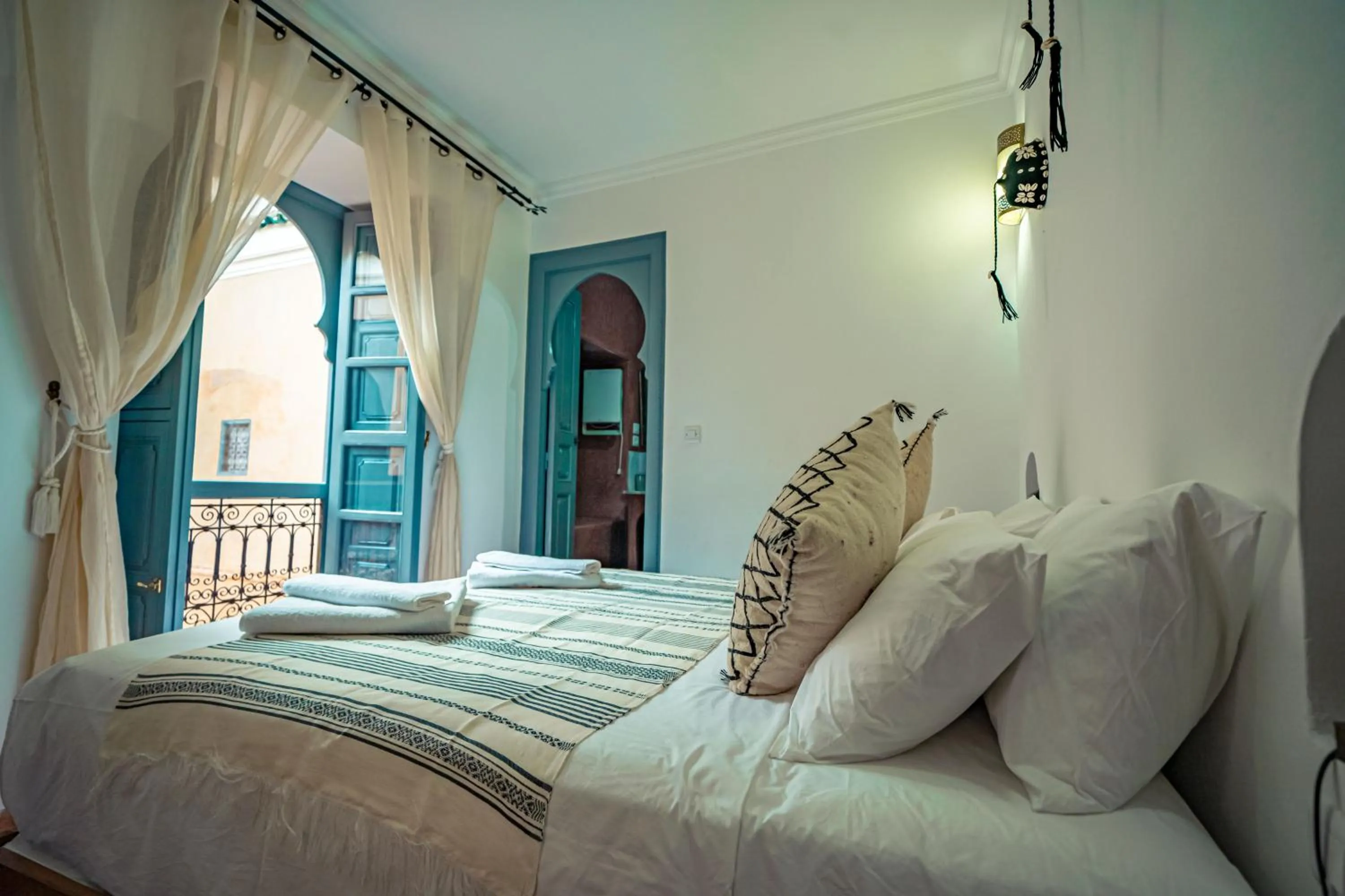 Bedroom, Bed in Riad Azawan