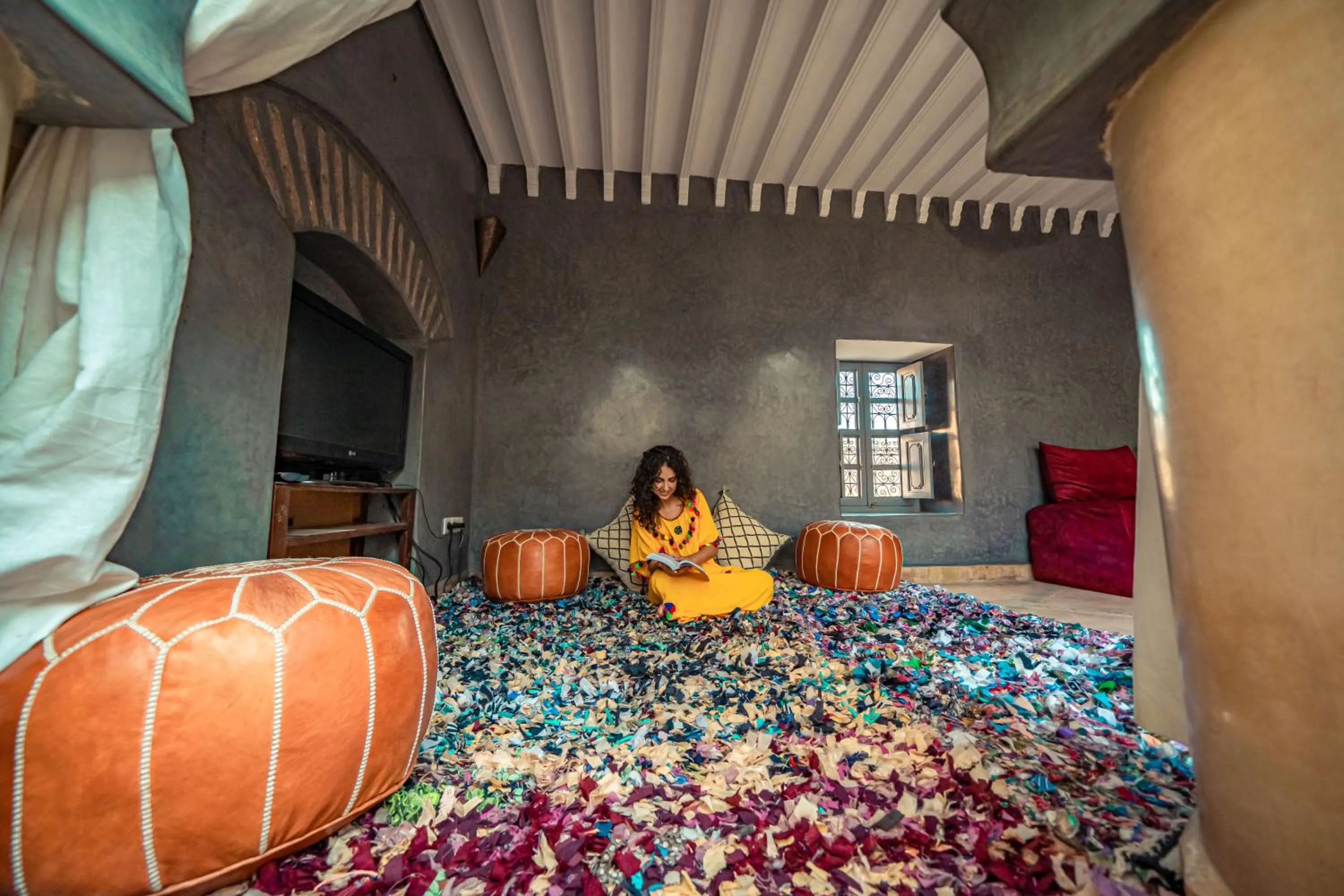 Bedroom, Bed in Riad Azawan