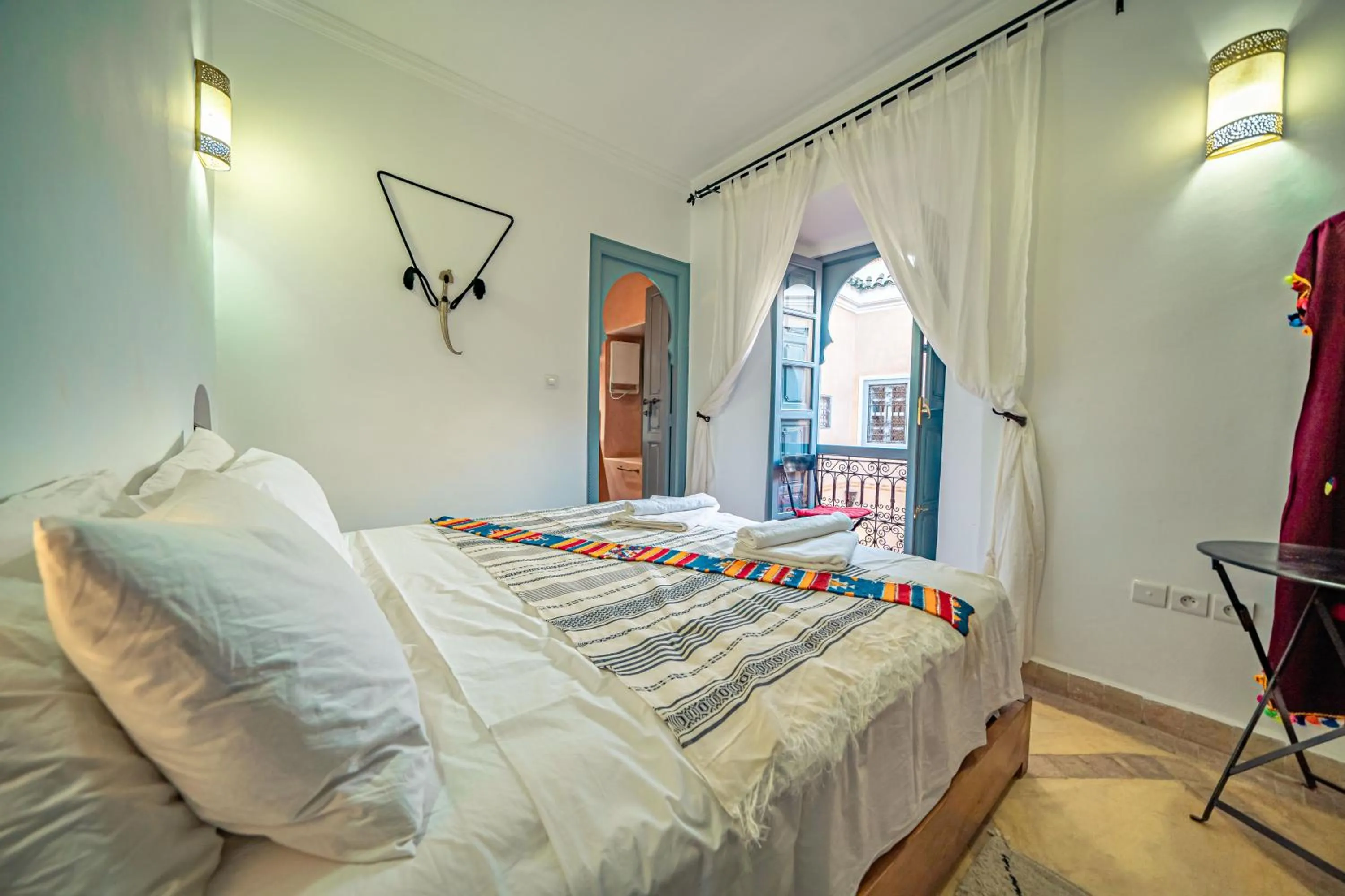 Bedroom, Bed in Riad Azawan