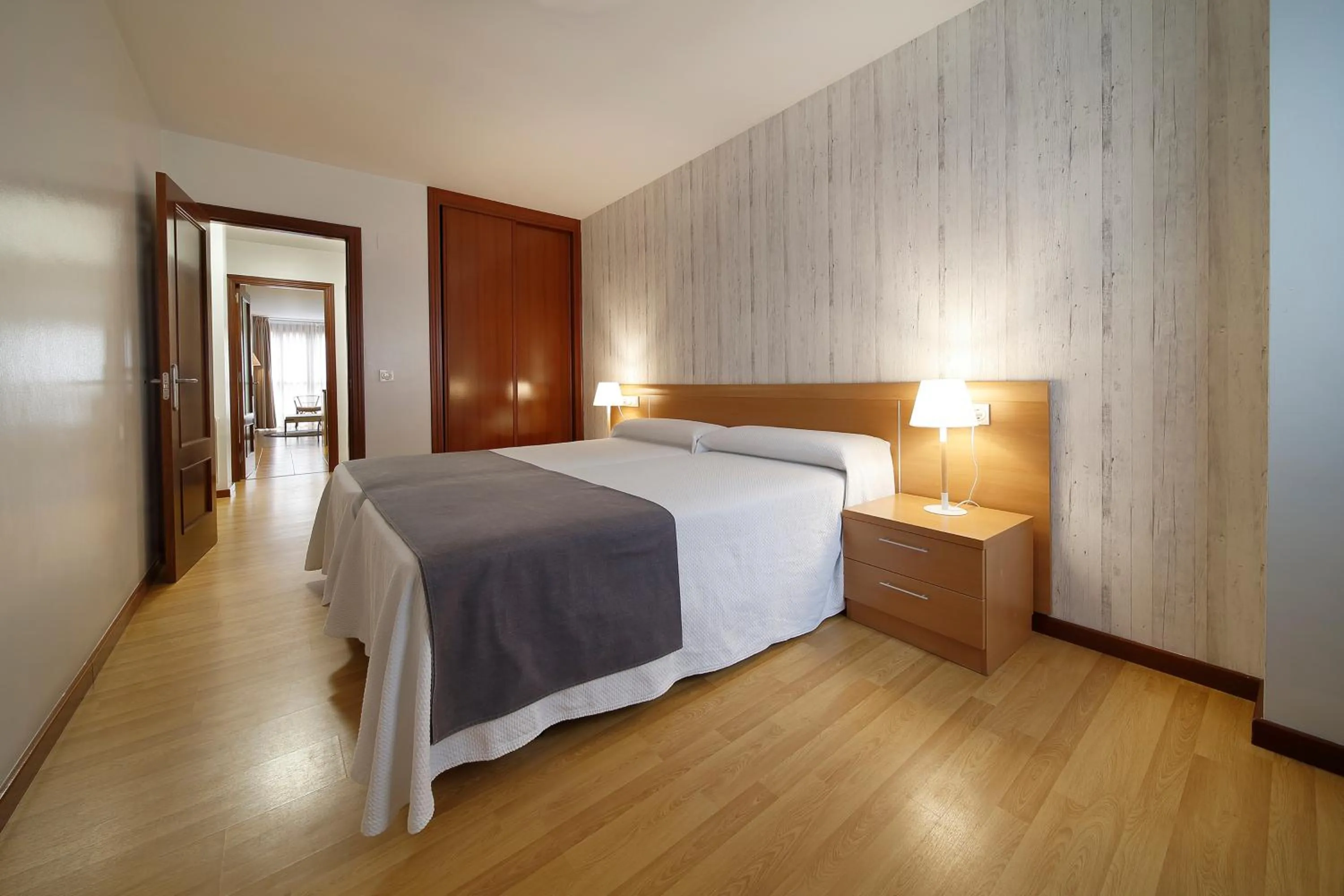 Decorative detail, Bed in Apartamentos Urban Blue, Blue Hotels