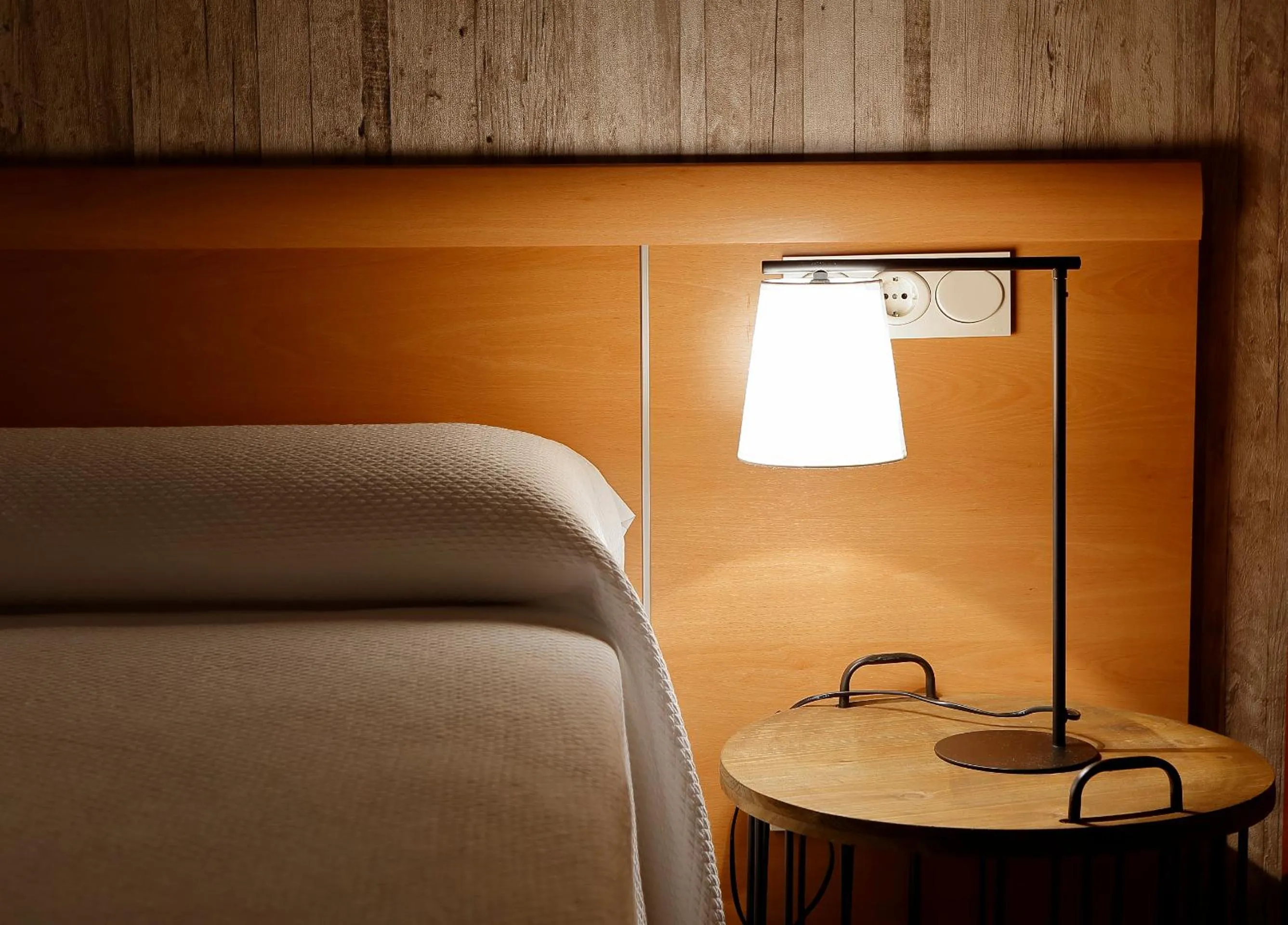 Decorative detail, Bed in Apartamentos Urban Blue, Blue Hotels