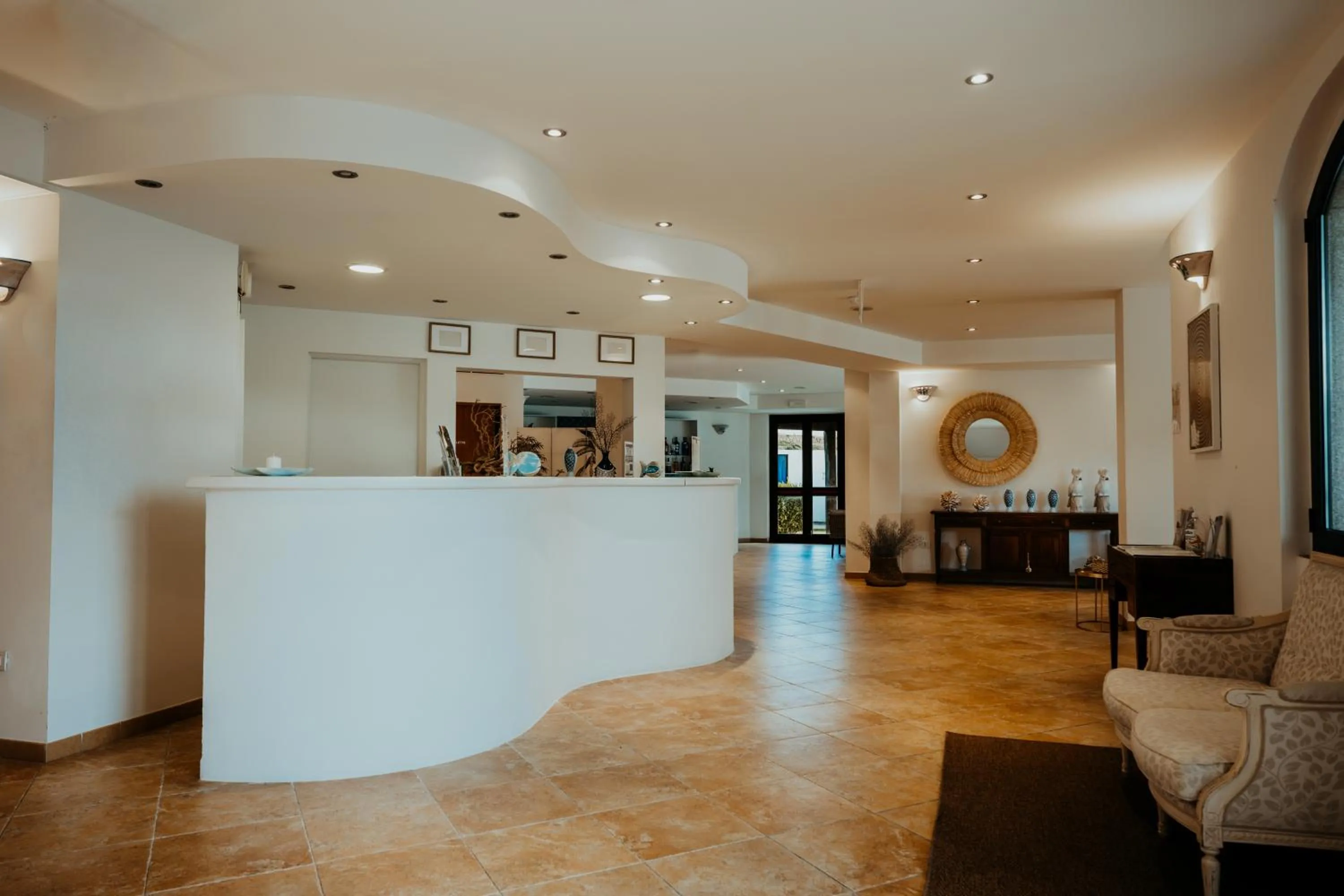 Lobby or reception in La Smeraldina Resort