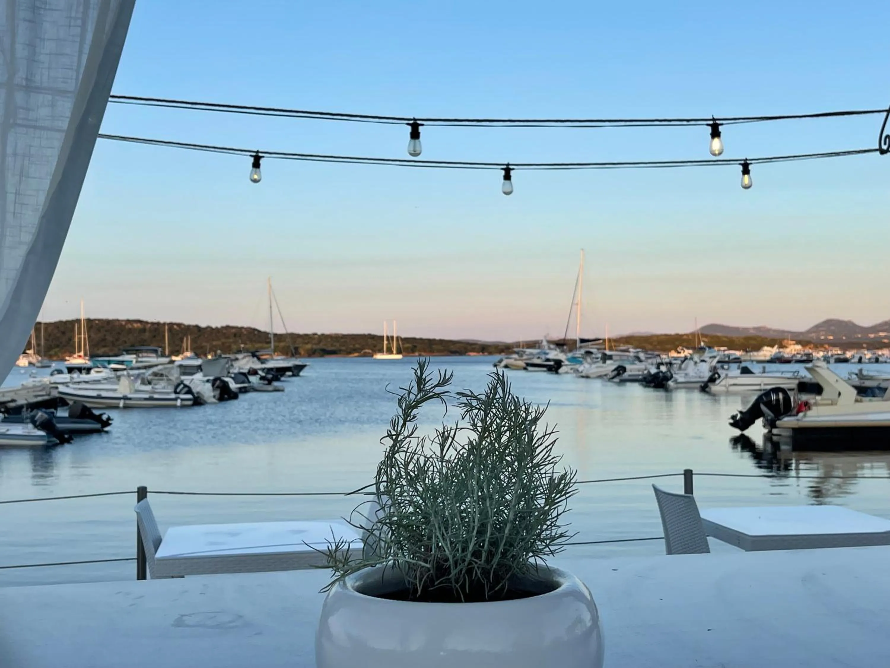 Sunset in La Smeraldina Resort