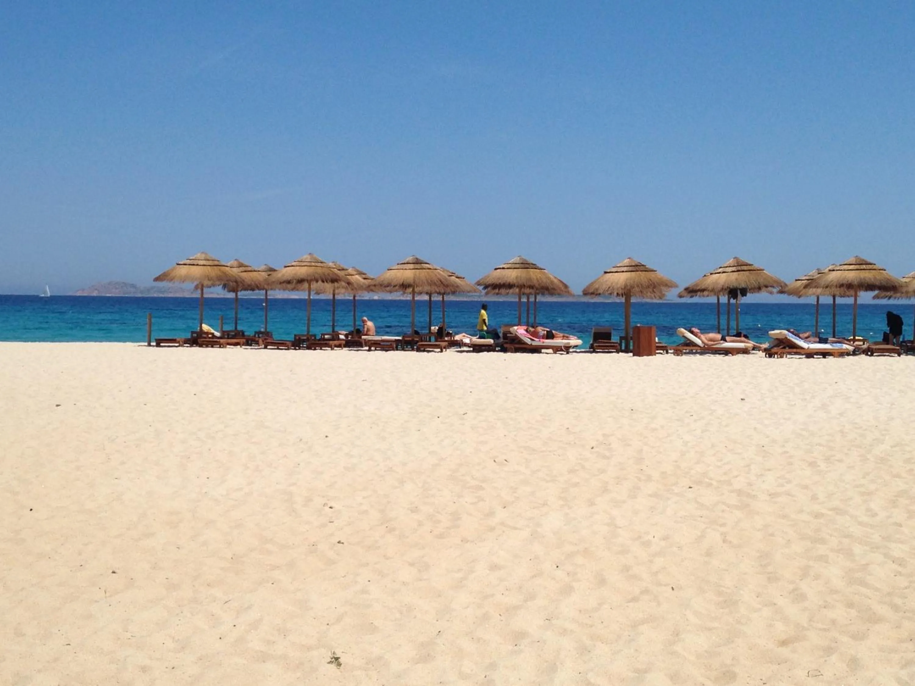 Beach in La Smeraldina Resort