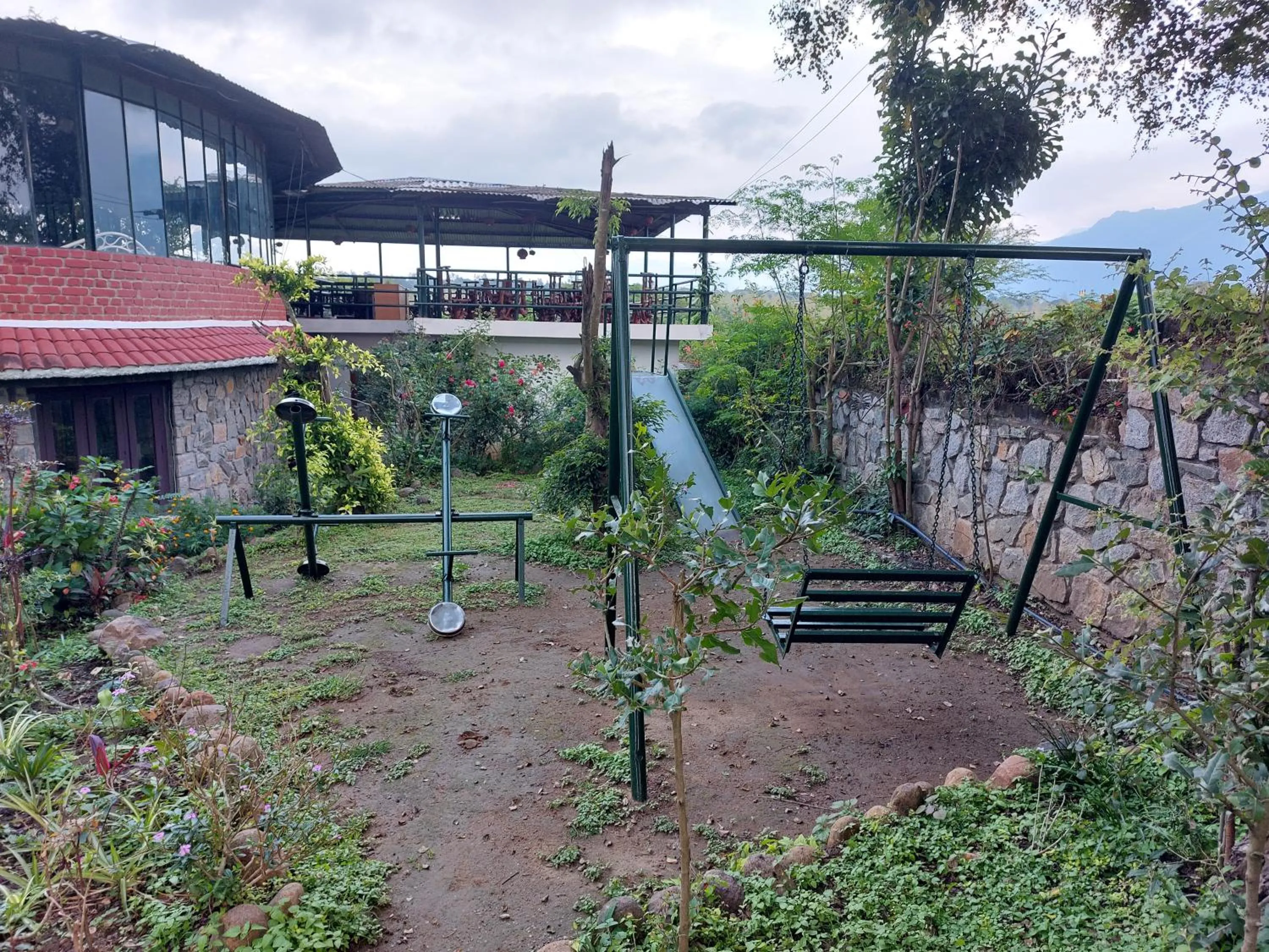 Children play ground in THE TIGER PAW RESORT