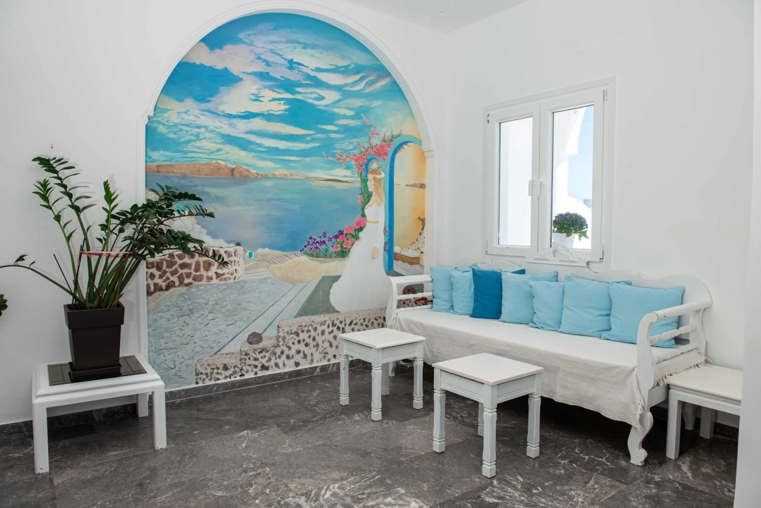 Property building in Cyclades Hotel