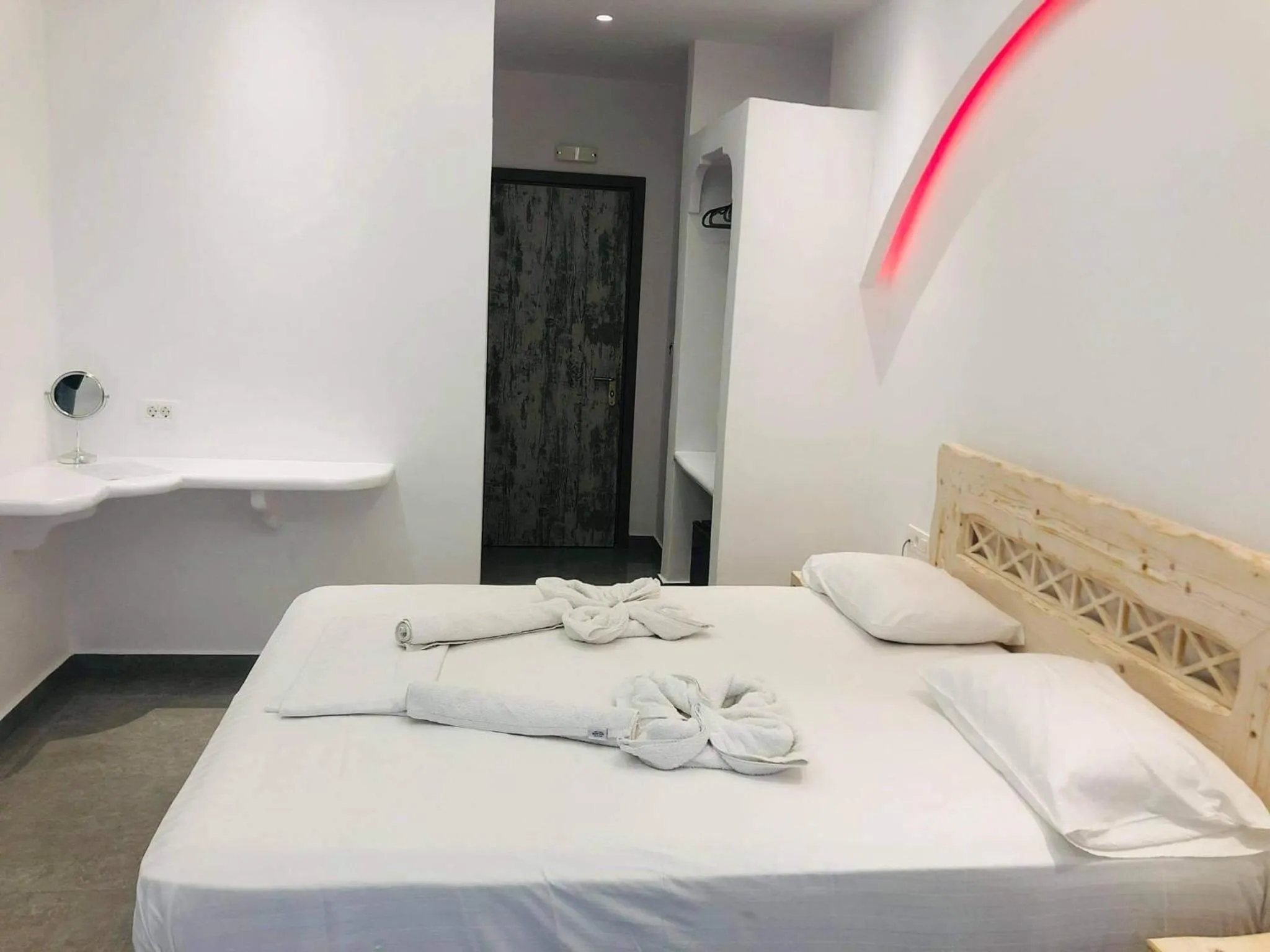 Bedroom in Cyclades Hotel