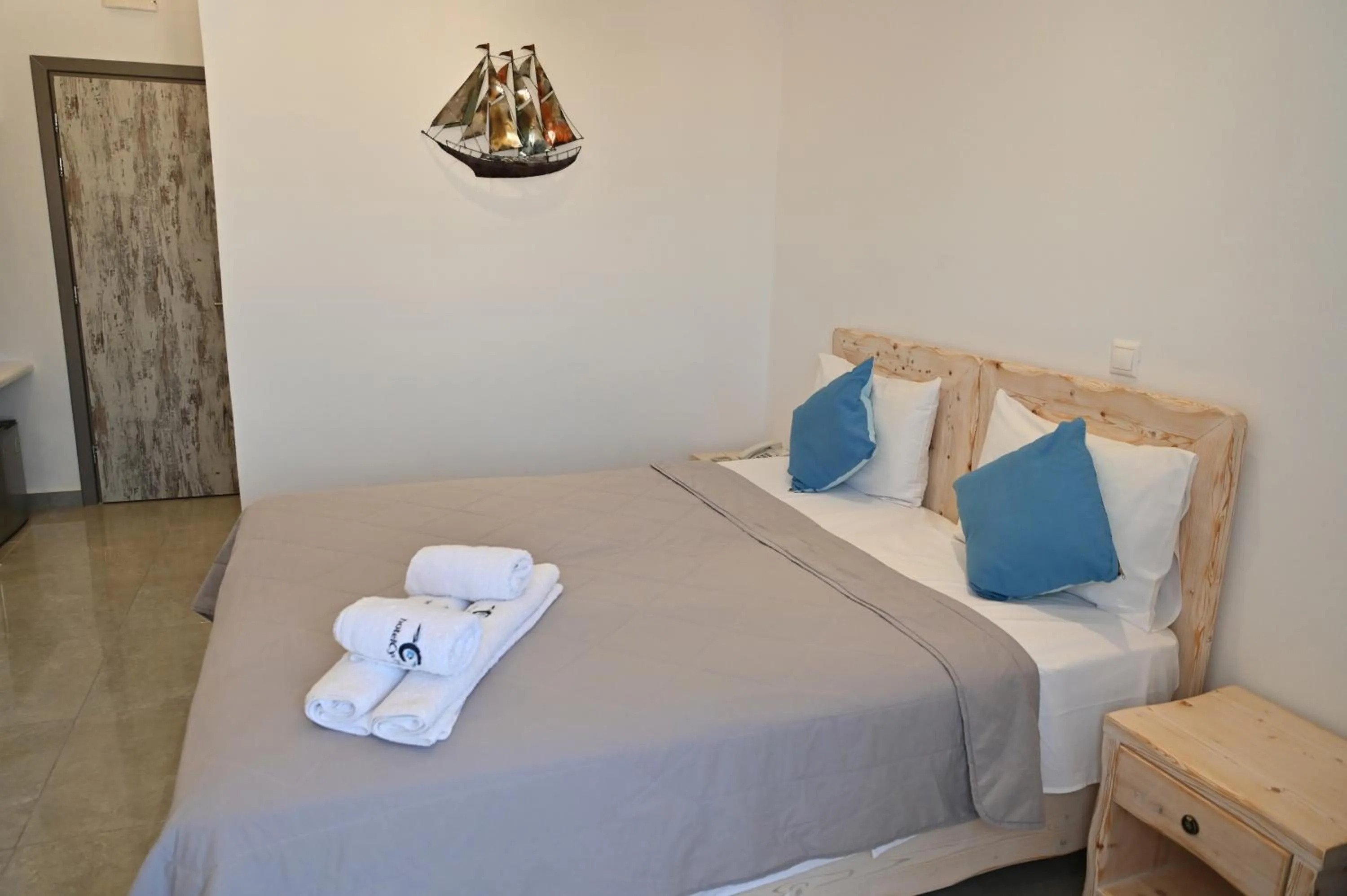 Bedroom in Cyclades Hotel