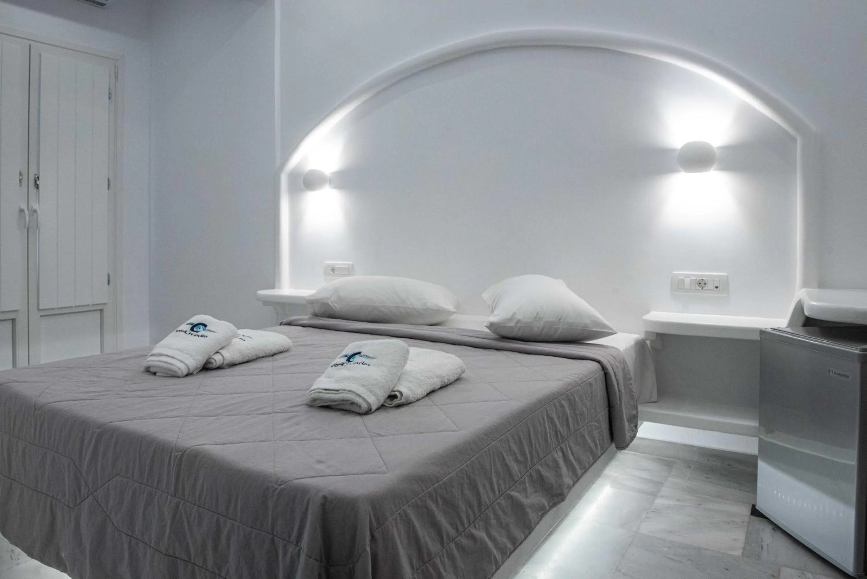 Bedroom in Cyclades Hotel
