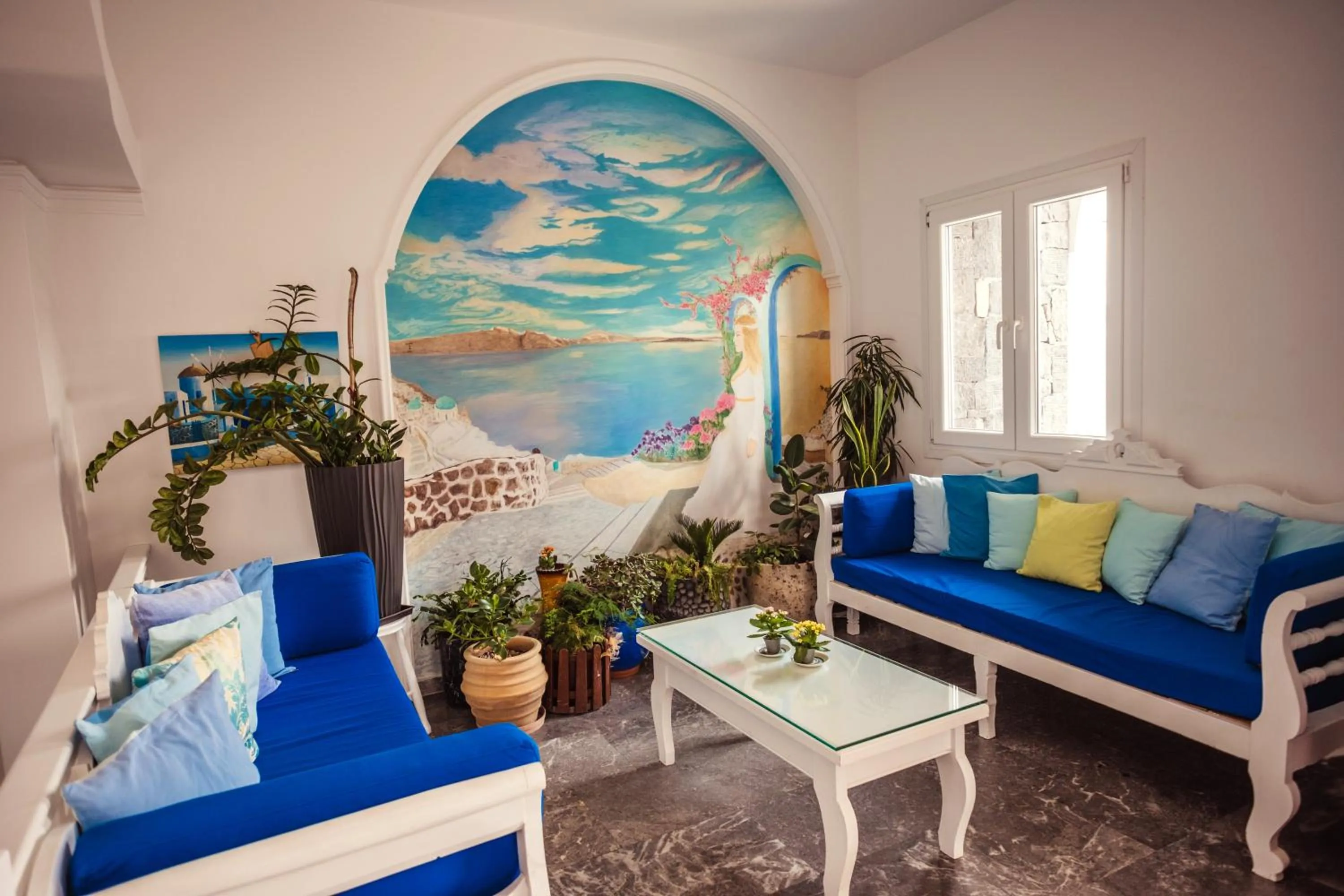 Property building in Cyclades Hotel