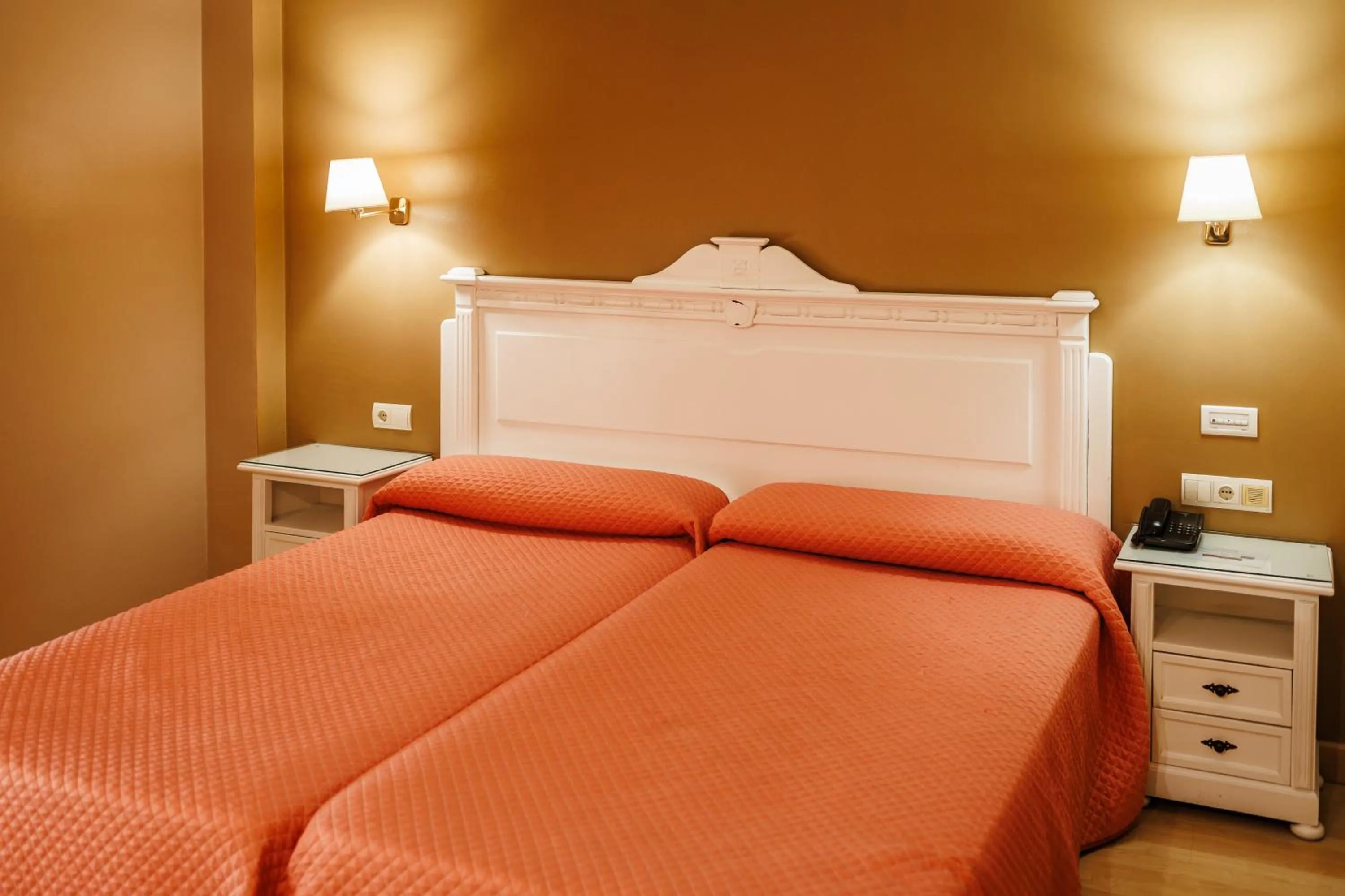 Bed in Hotel Acosta Vetonia