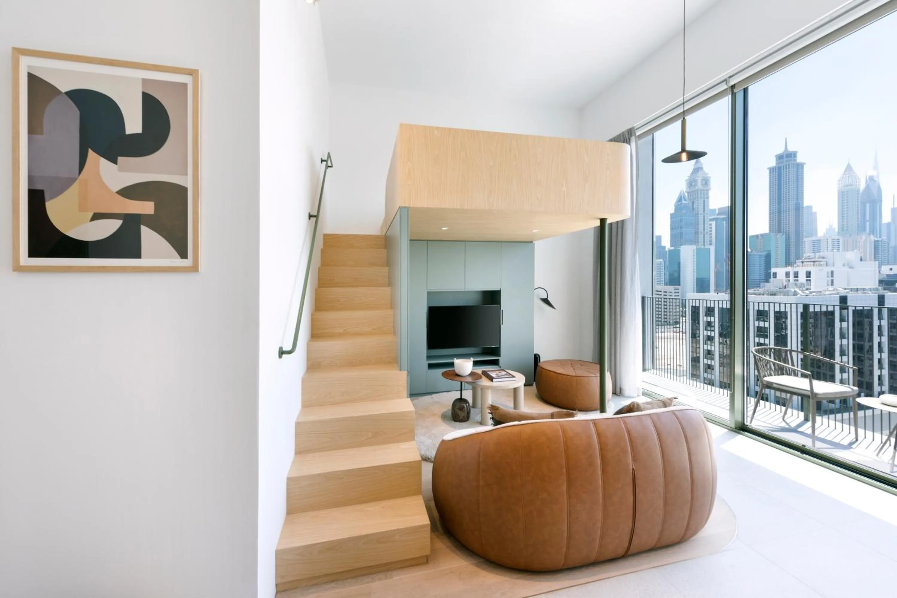 Living room in The Muse