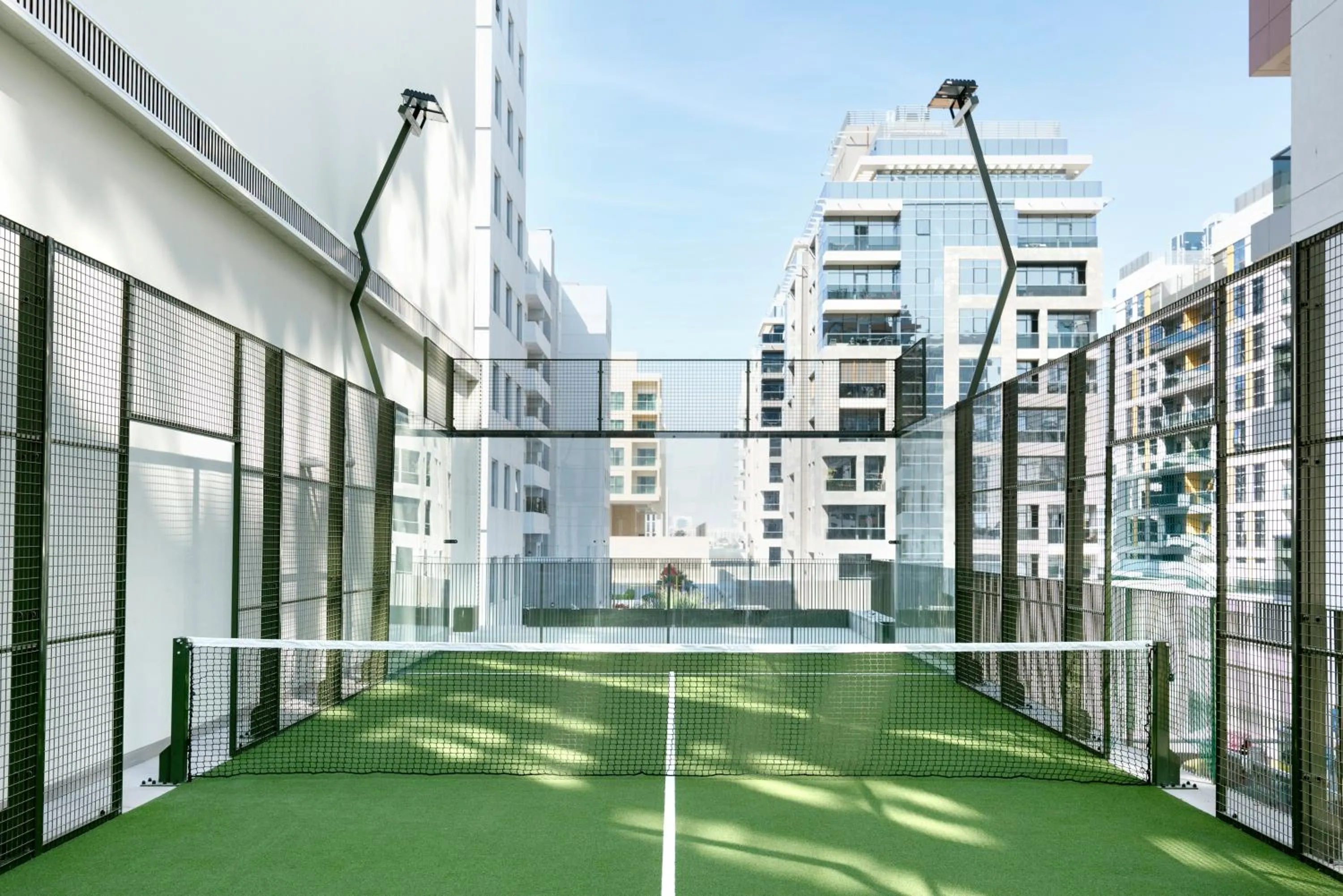 Tennis court in The Muse