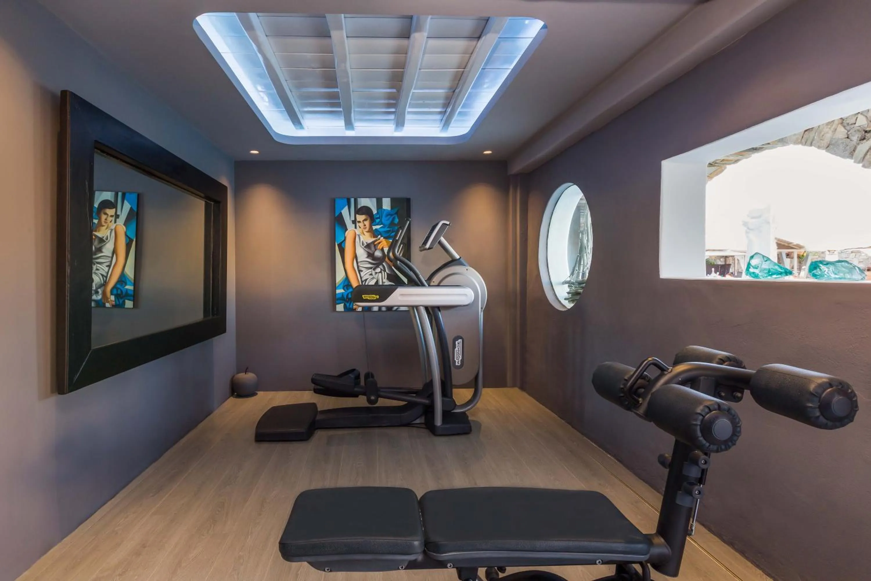 Fitness centre/facilities in Kivotos Mykonos - Preferred Hotels & Resorts