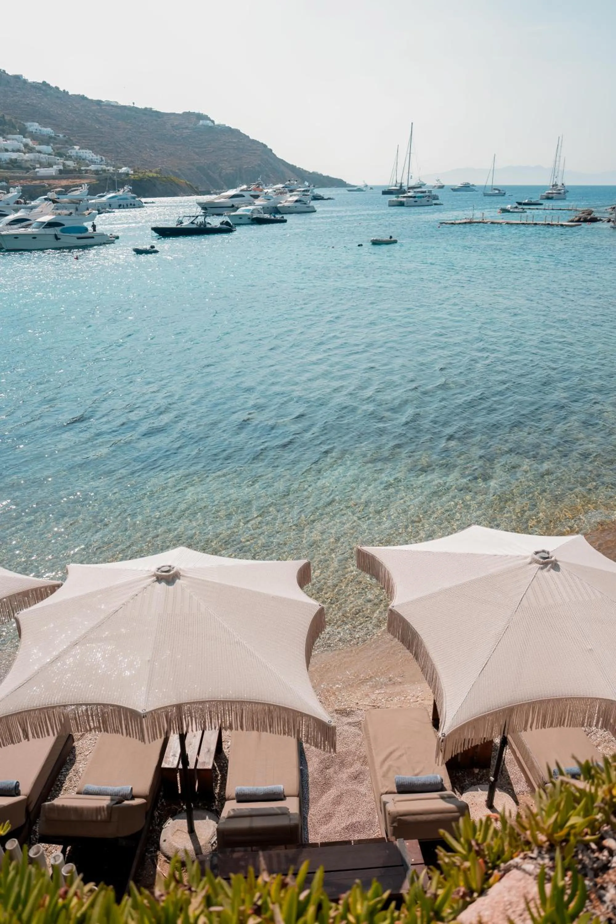 Beach in Kivotos Mykonos - Preferred Hotels & Resorts