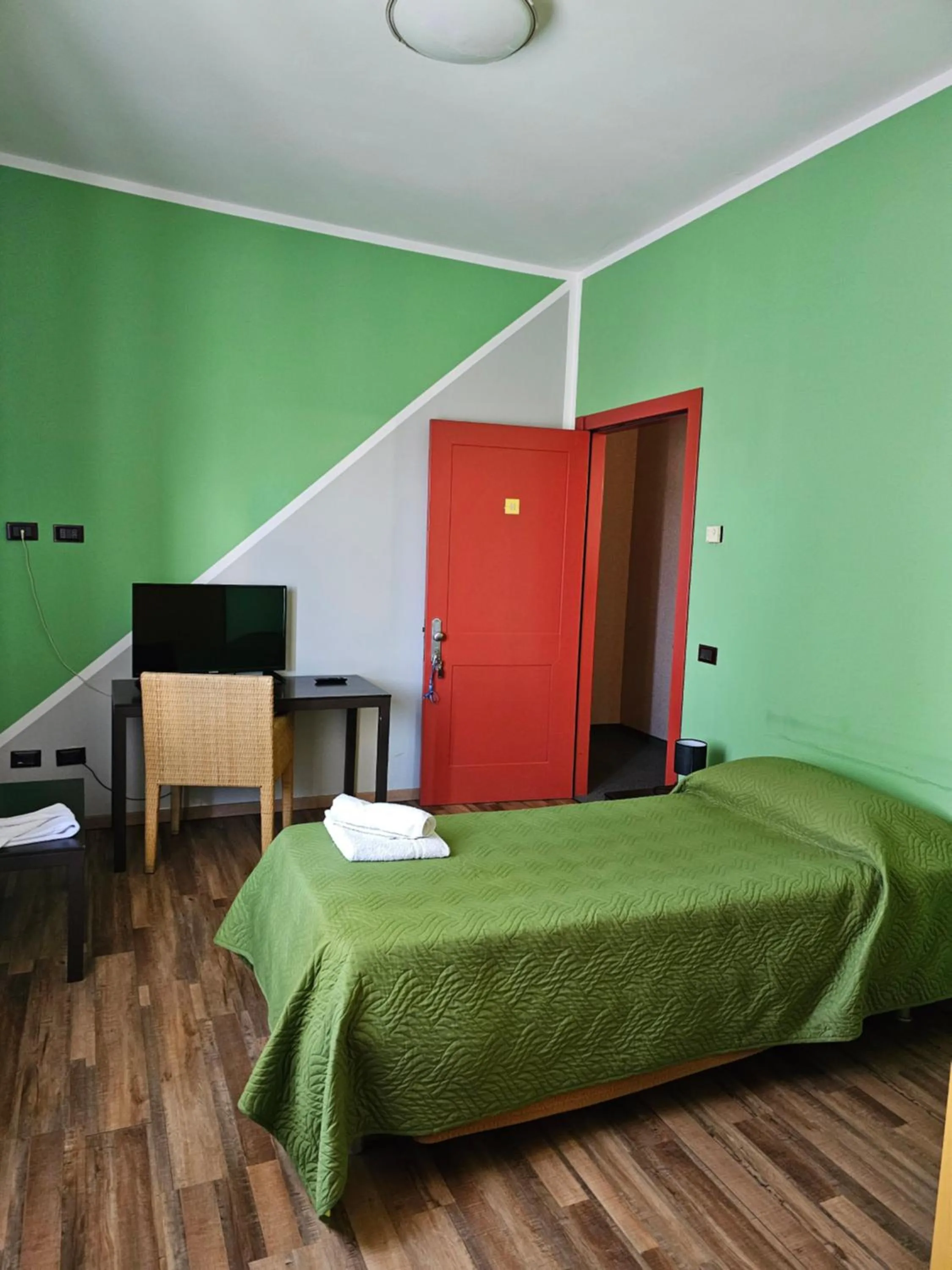 Bed in Hotel Arcadia