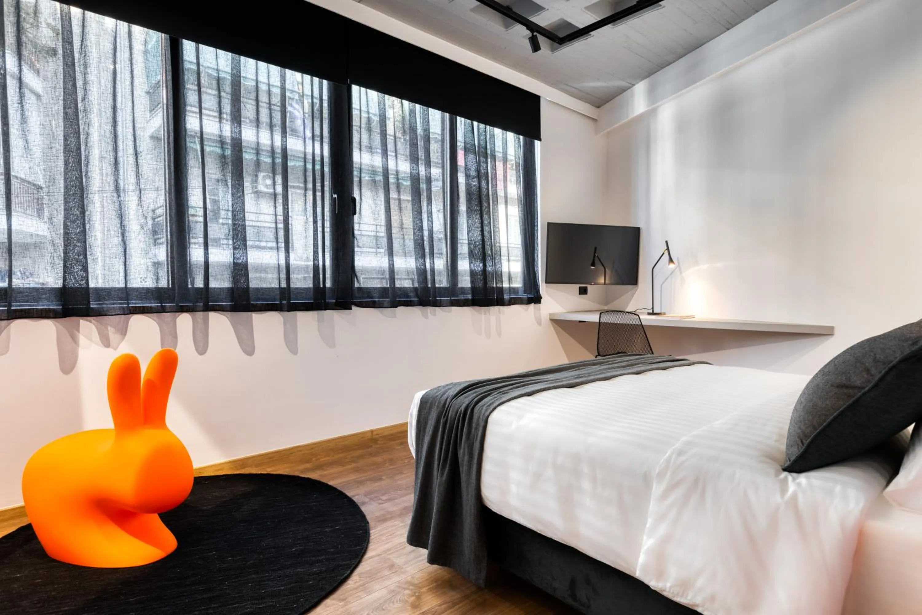 Bedroom, Bed in Koniama Acropolis